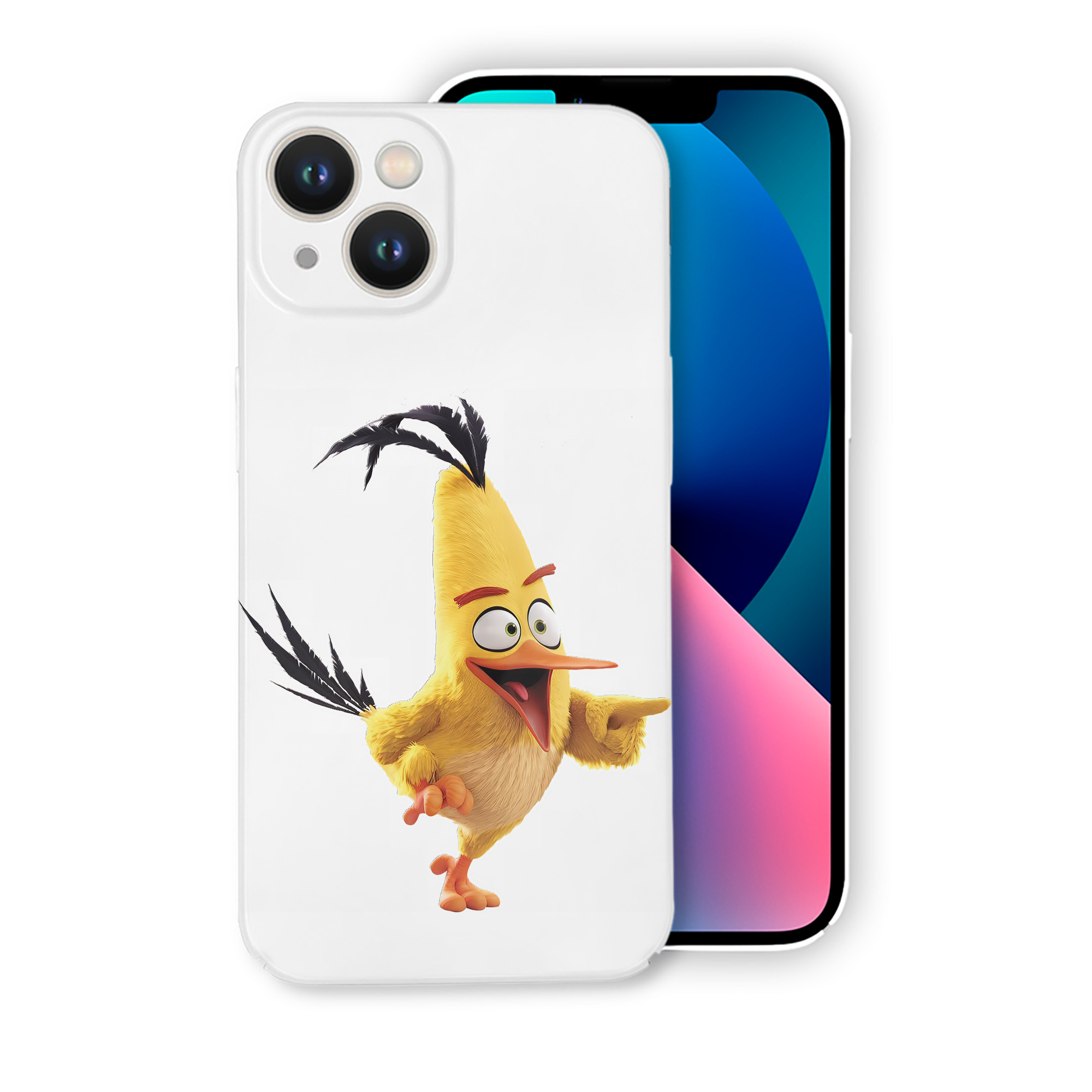 （画像用） Angry Birds アングリーバード 【iPhone 14シリーズ対応】ハードケース