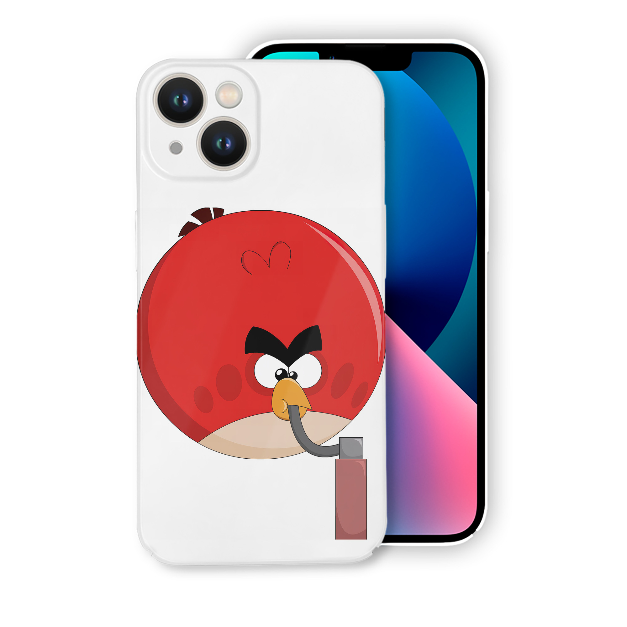 （画像用） Angry Birds アングリーバード 【iPhone 14シリーズ対応】ハードケース