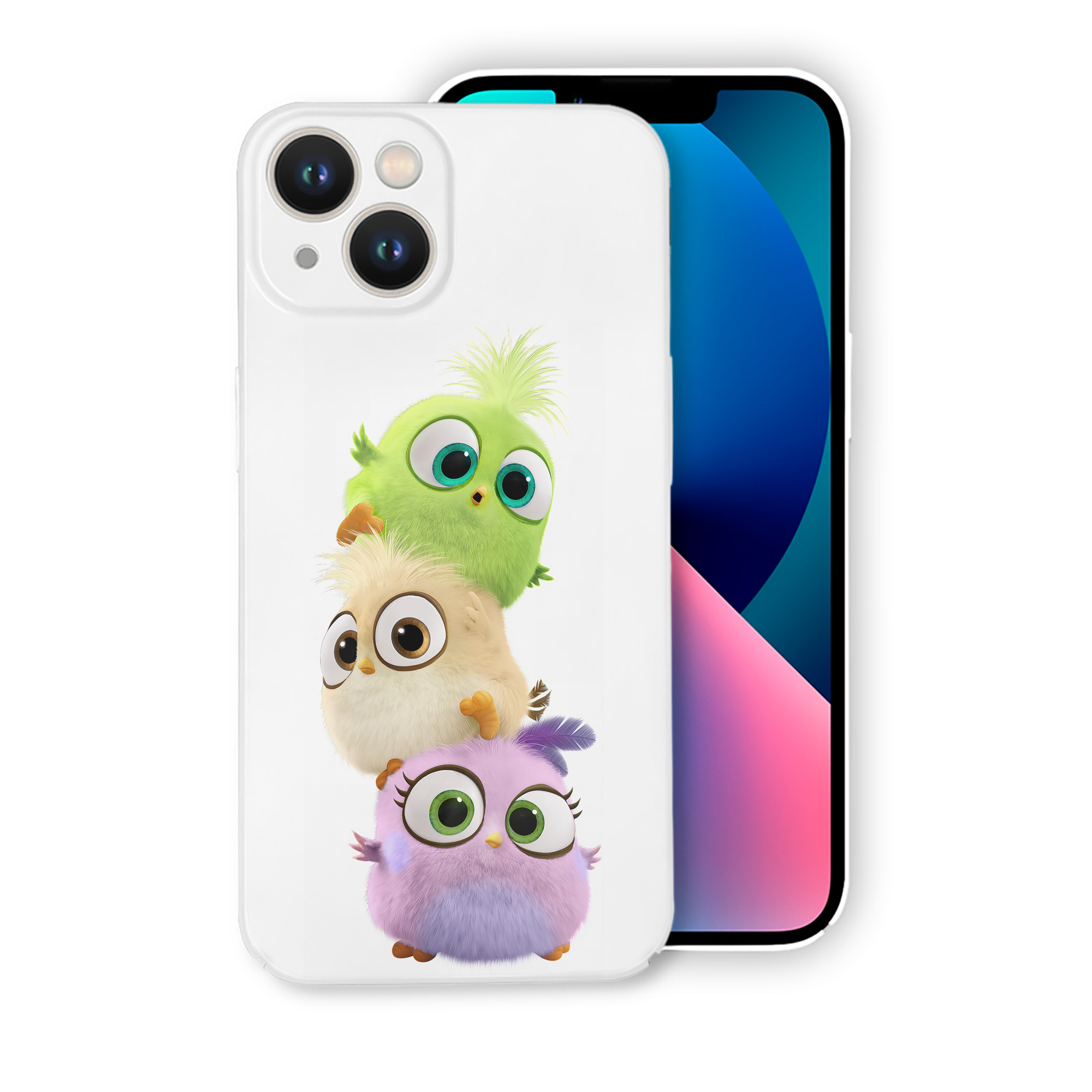 （画像用） Angry Birds アングリーバード 【iPhone 14シリーズ対応】ハードケース