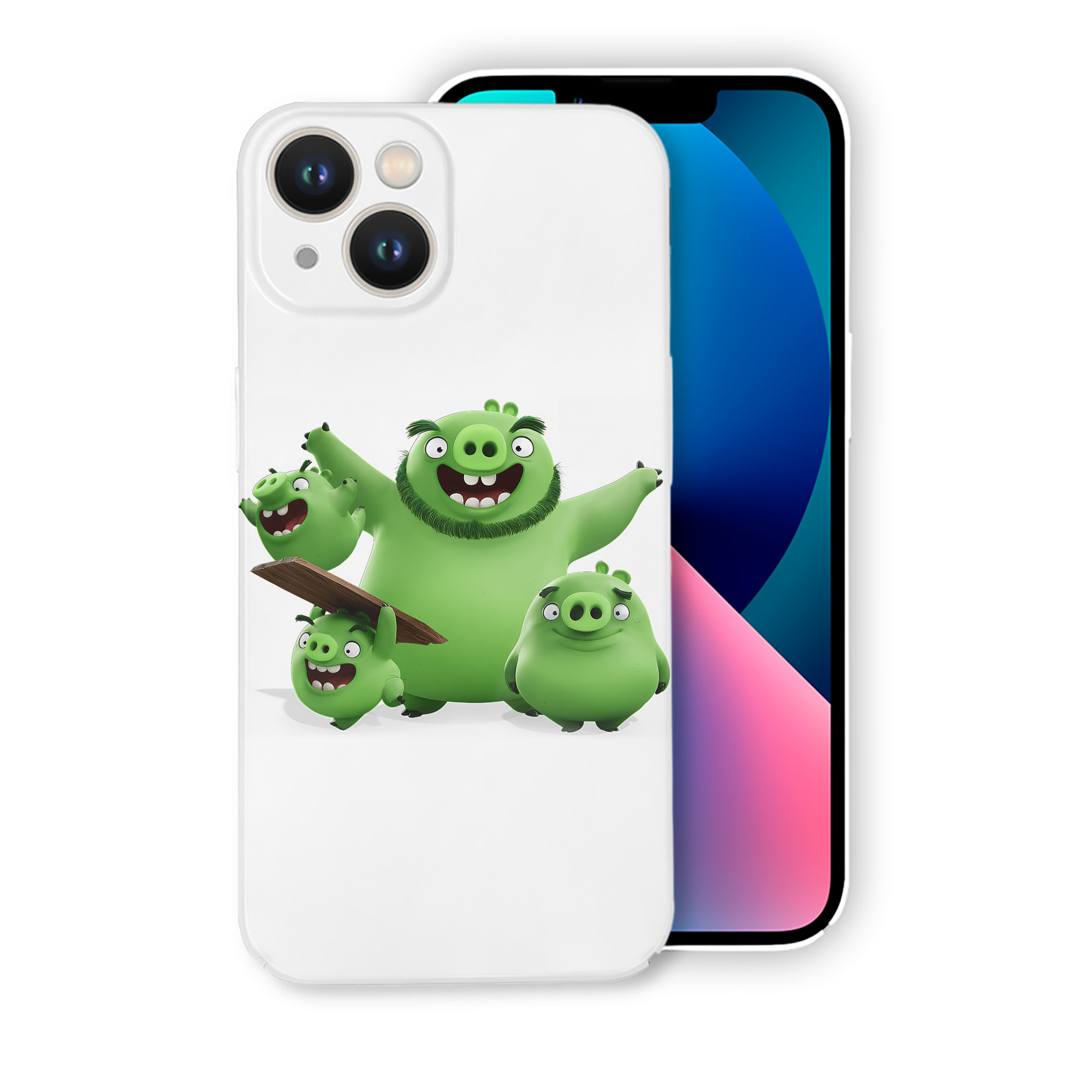（画像用） Angry Birds アングリーバード 【iPhone 14シリーズ対応】ハードケース