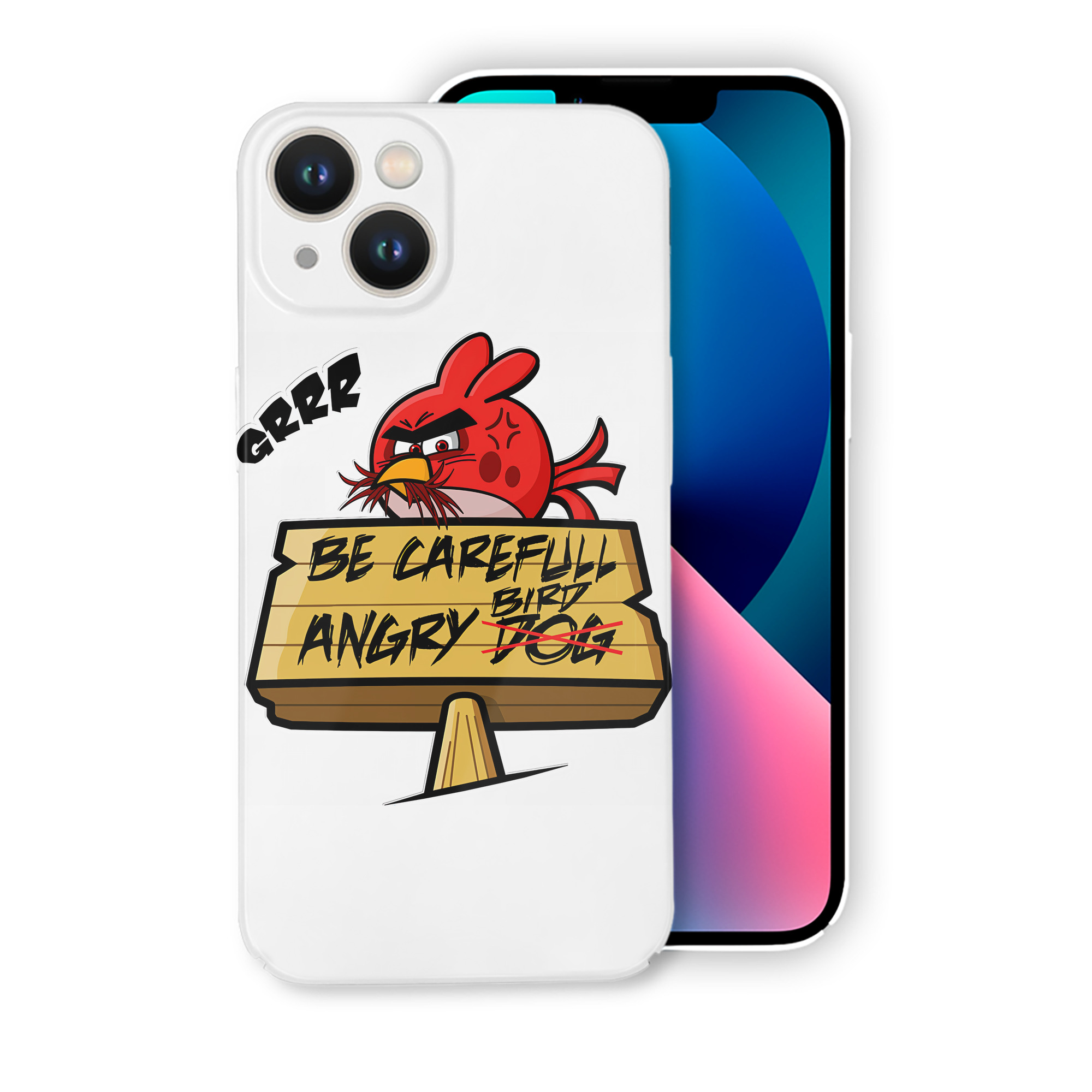 （画像用） Angry Birds アングリーバード 【iPhone 14シリーズ対応】ハードケース
