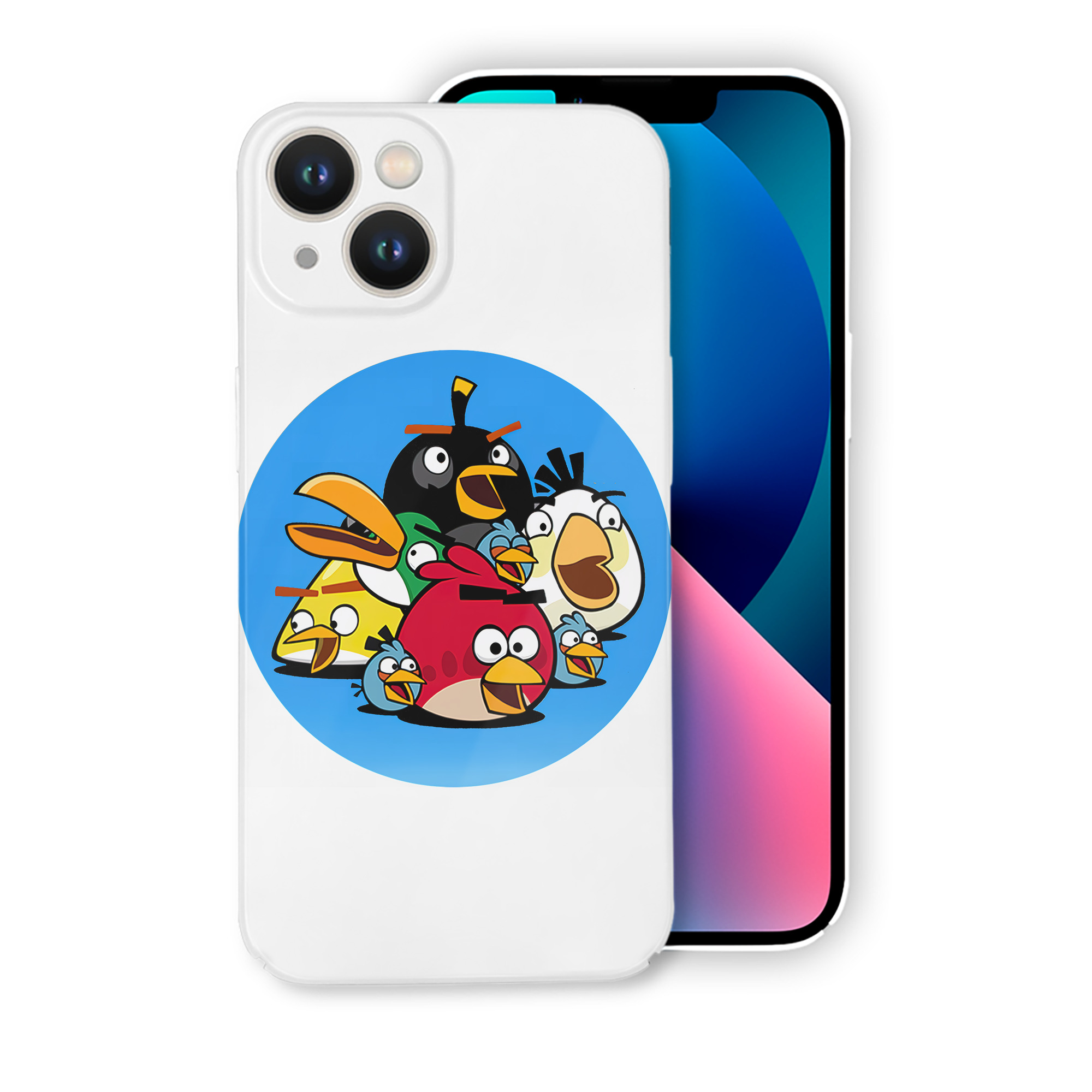 （画像用） Angry Birds アングリーバード 【iPhone 14シリーズ対応】ハードケース