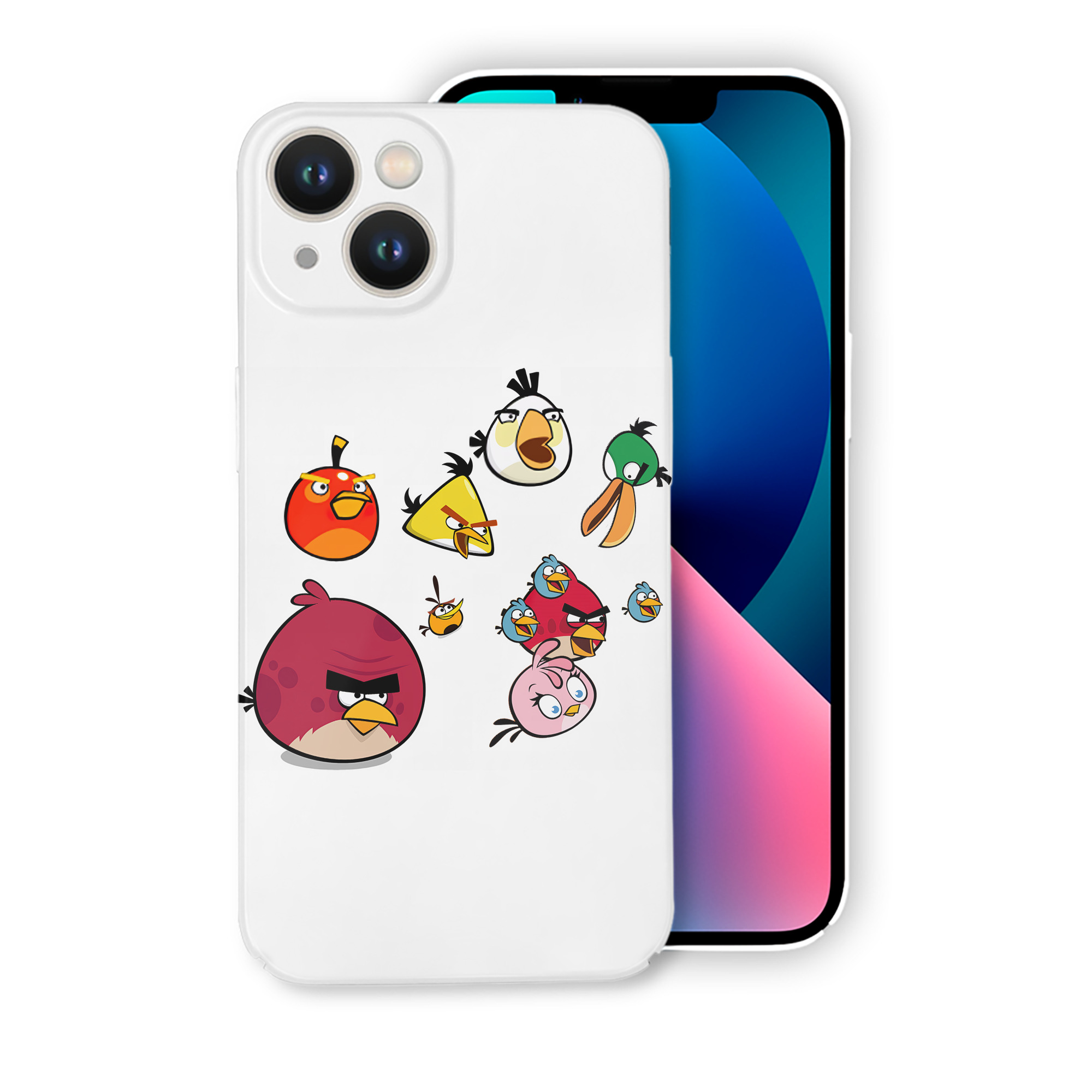 （画像用） Angry Birds アングリーバード 【iPhone 14シリーズ対応】ハードケース