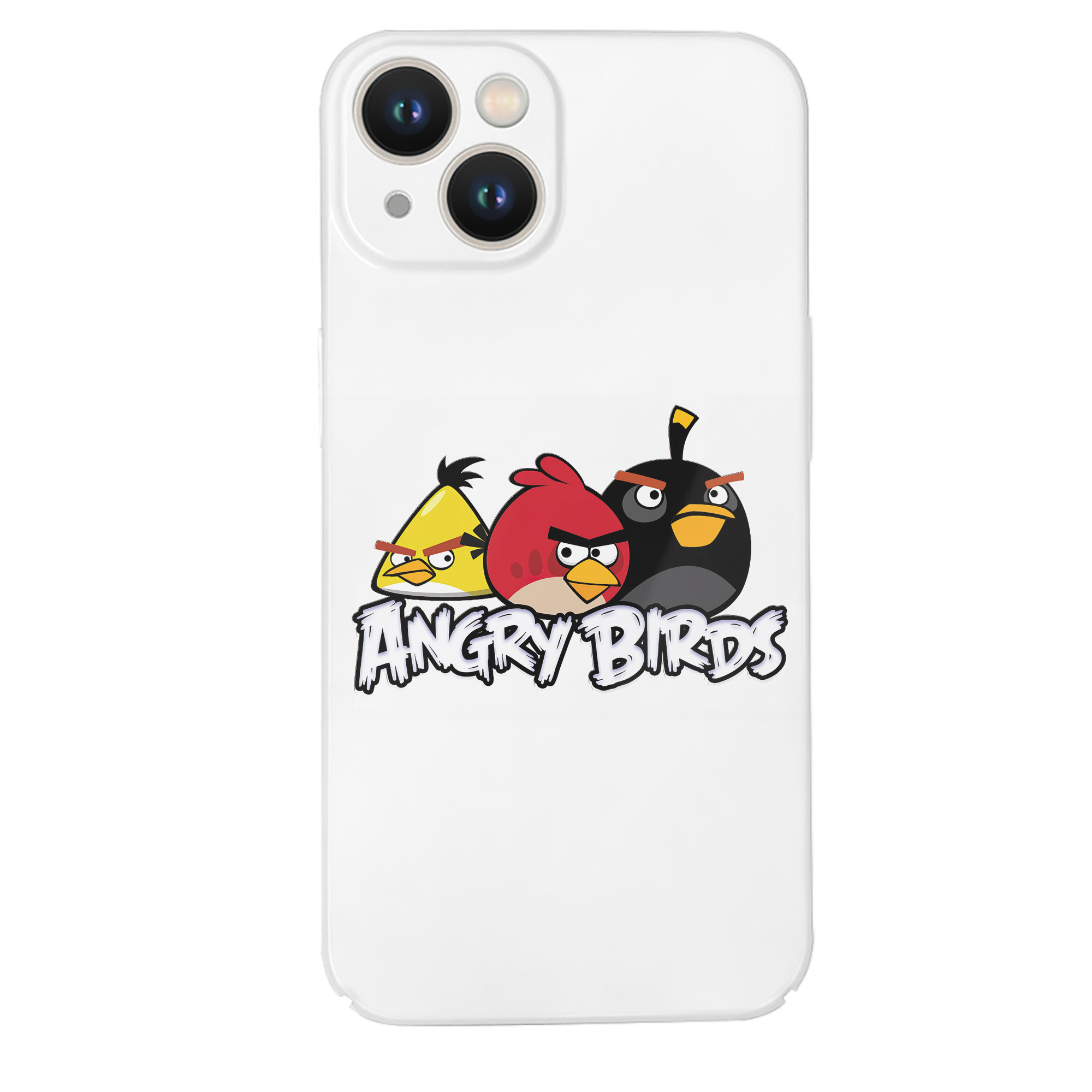 （画像用） Angry Birds アングリーバード 【iPhone 14シリーズ対応】ハードケース