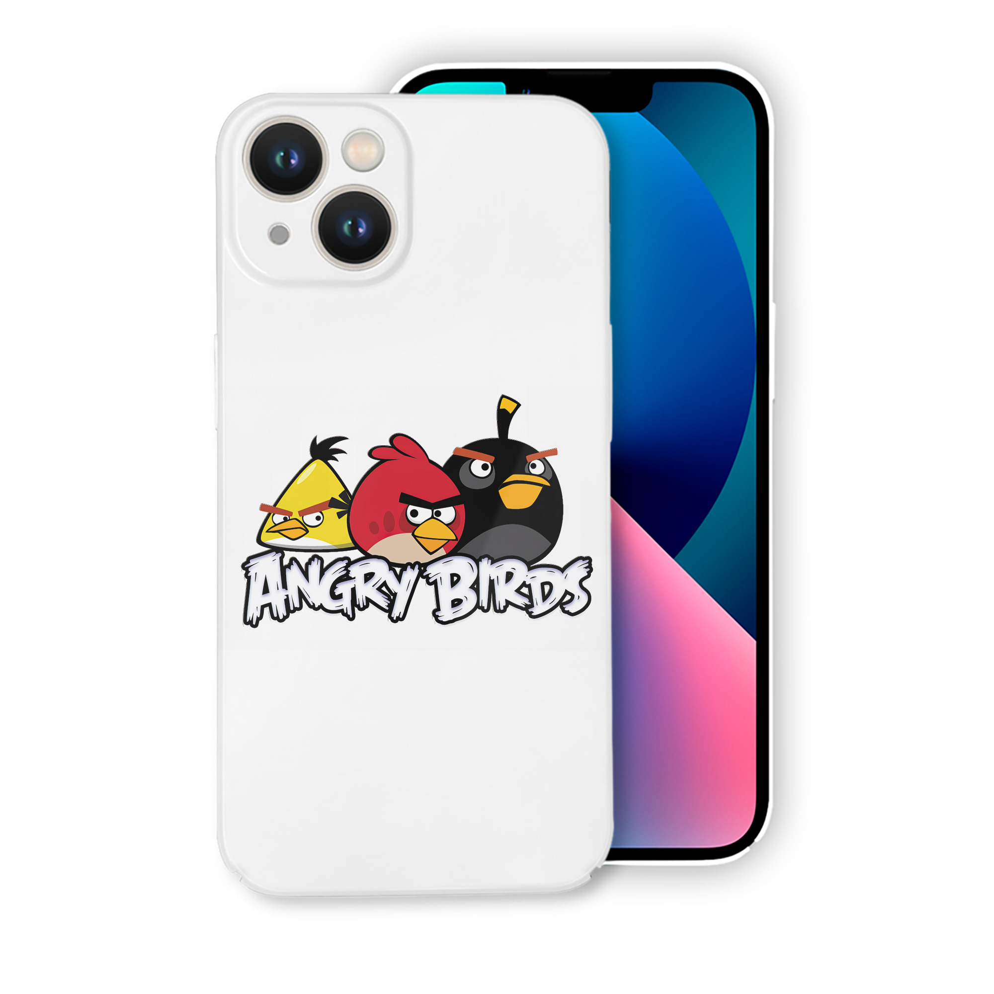 （画像用） Angry Birds アングリーバード 【iPhone 14シリーズ対応】ハードケース