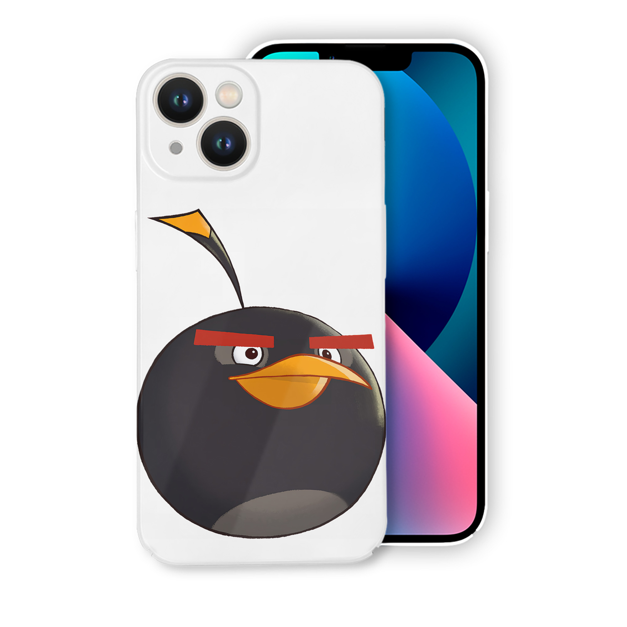 （画像用） Angry Birds アングリーバード 【iPhone 14シリーズ対応】ハードケース