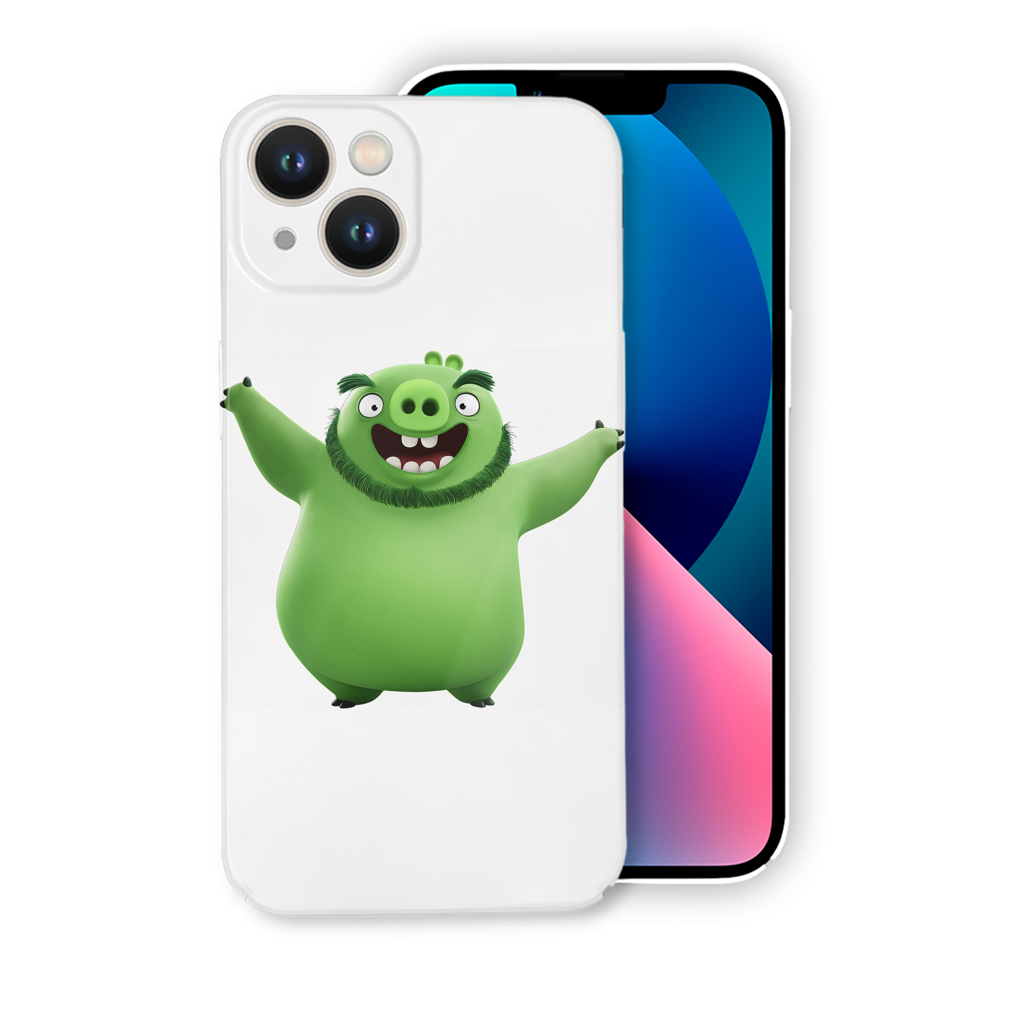 （画像用） Angry Birds アングリーバード 【iPhone 14シリーズ対応】ハードケース