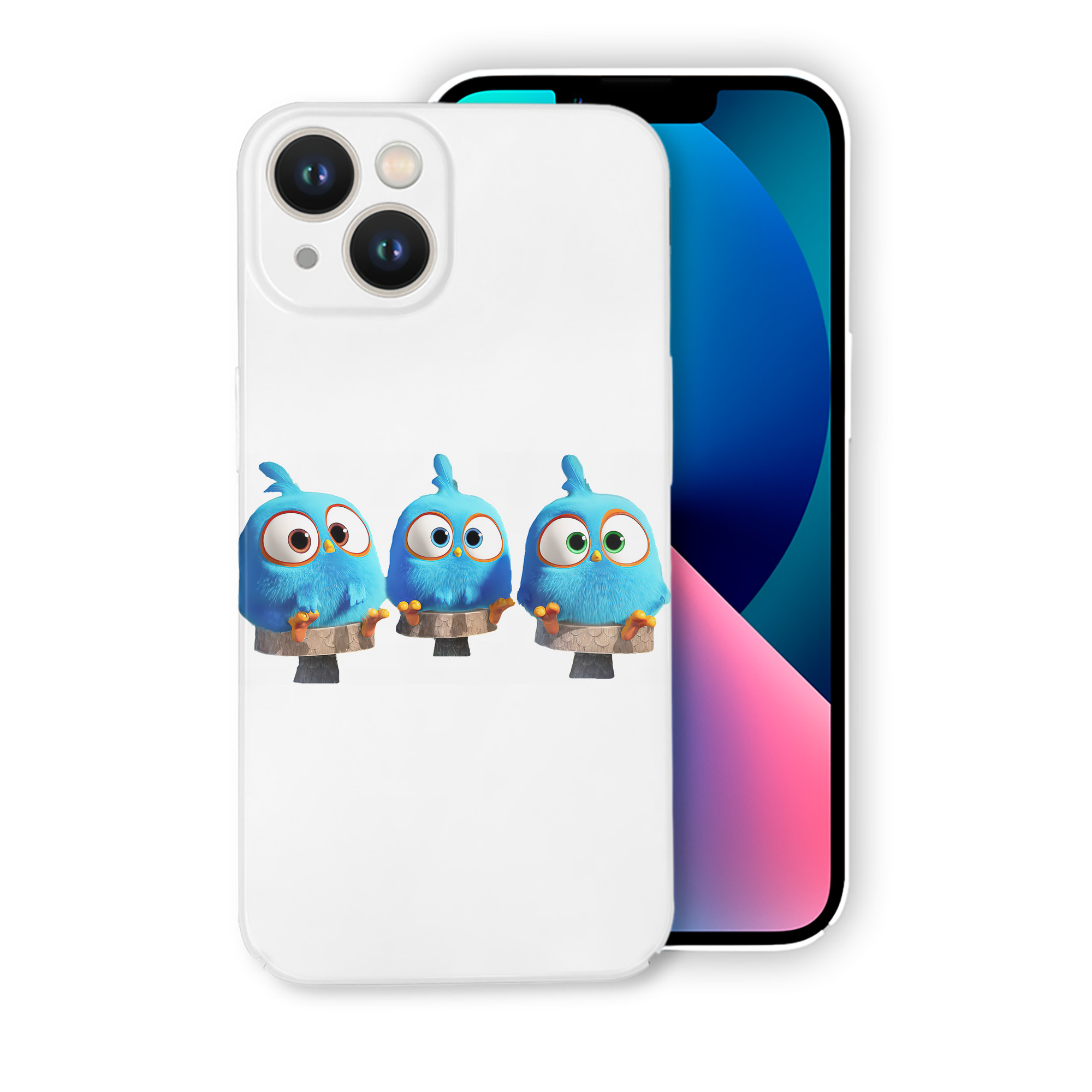 （画像用） Angry Birds アングリーバード 【iPhone 14シリーズ対応】ハードケース