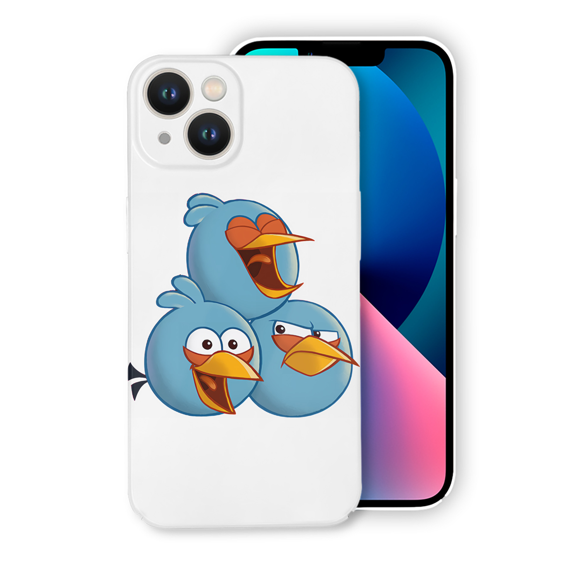 （画像用） Angry Birds アングリーバード 【iPhone 14シリーズ対応】ハードケース