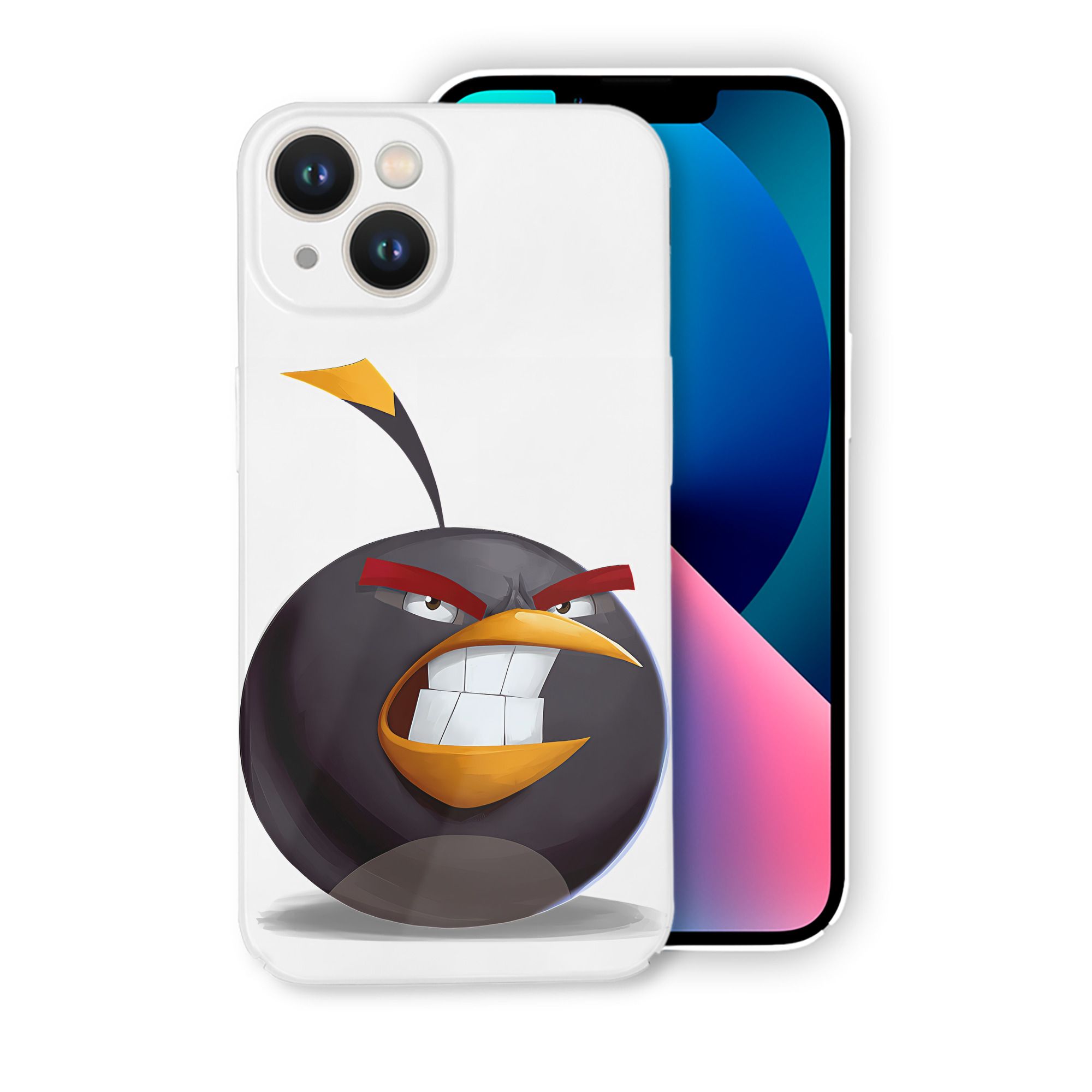 （画像用） Angry Birds アングリーバード 【iPhone 14シリーズ対応】ハードケース