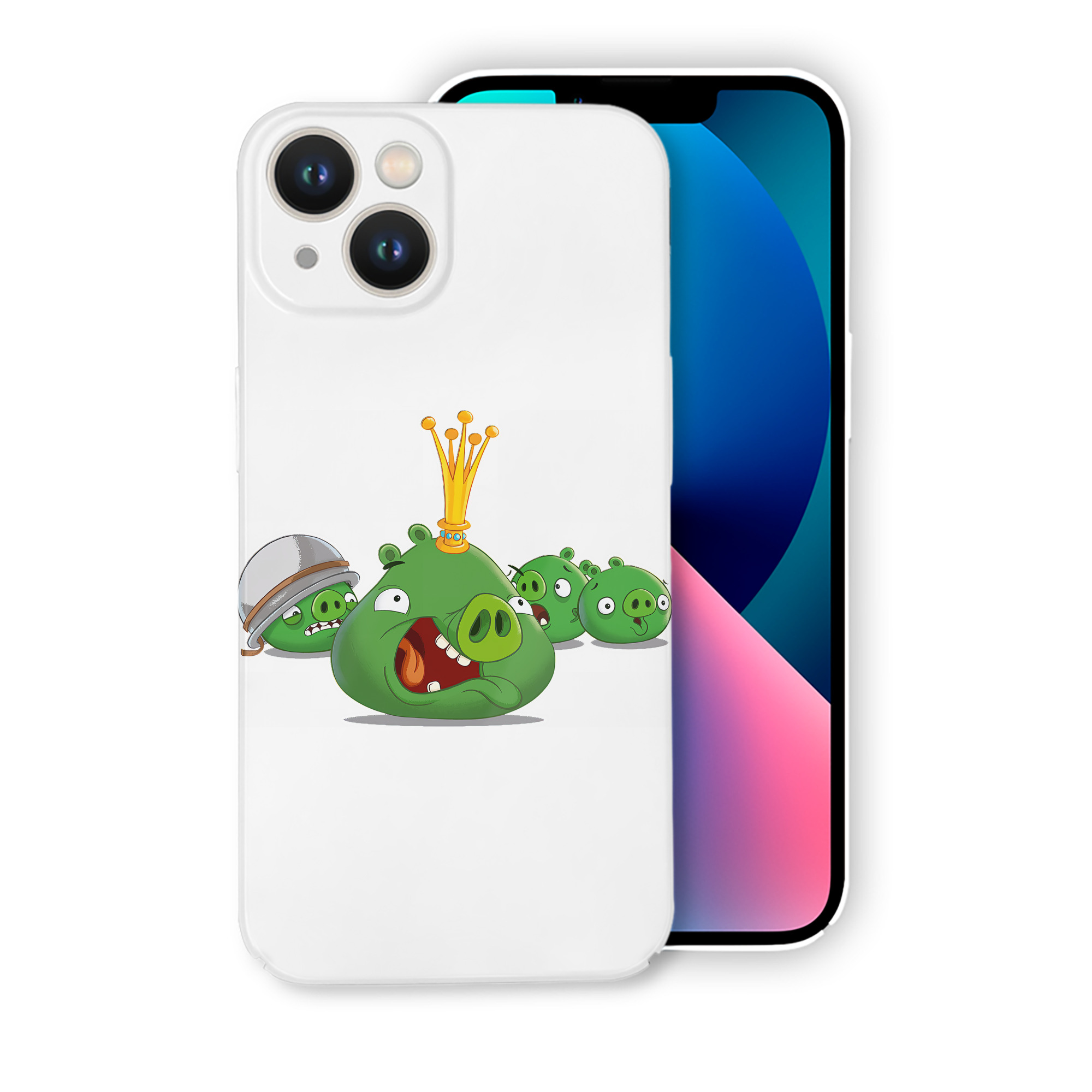 （画像用） Angry Birds アングリーバード 【iPhone 14シリーズ対応】ハードケース