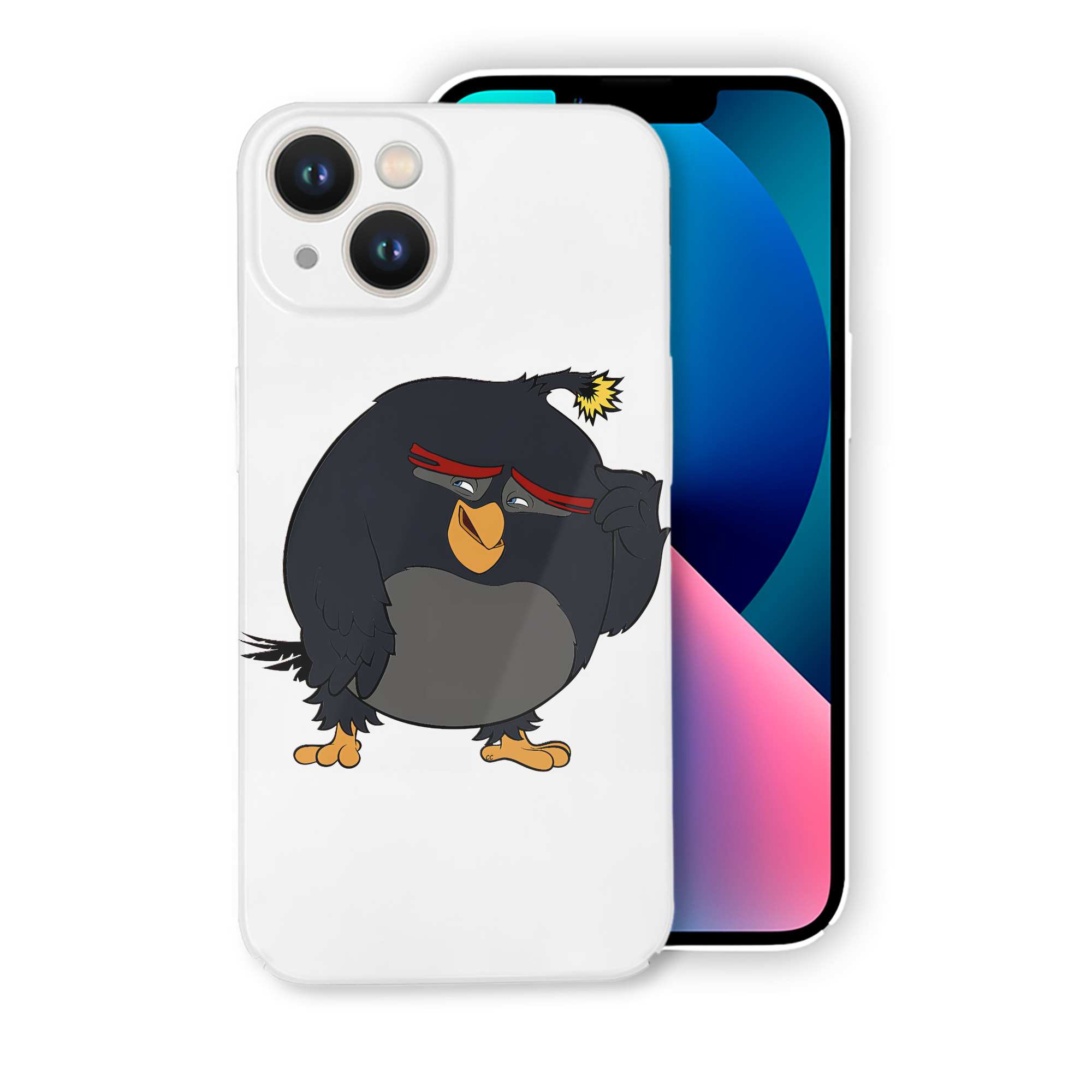 （画像用） Angry Birds アングリーバード 【iPhone 14シリーズ対応】ハードケース