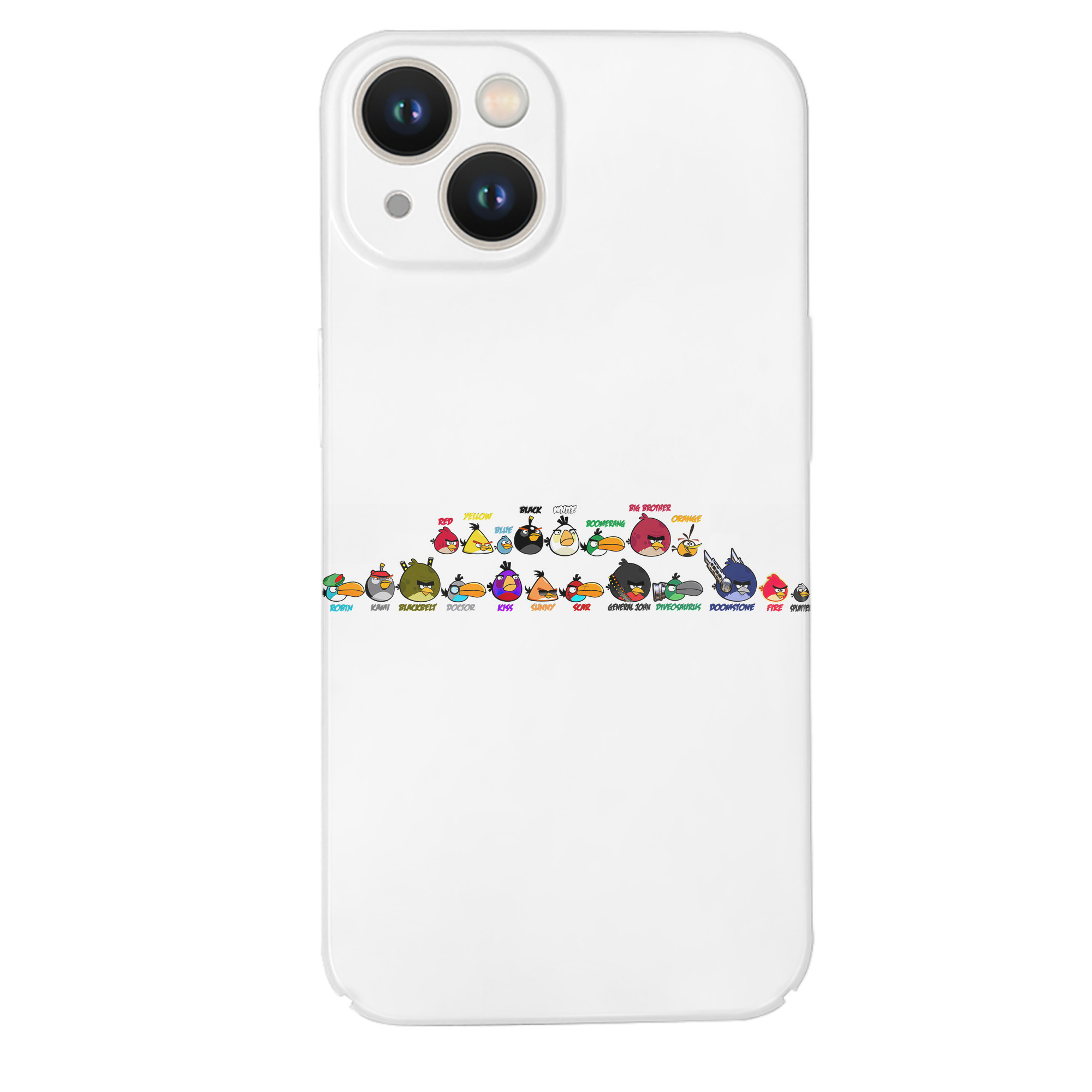 （画像用） Angry Birds アングリーバード 【iPhone 14シリーズ対応】ハードケース