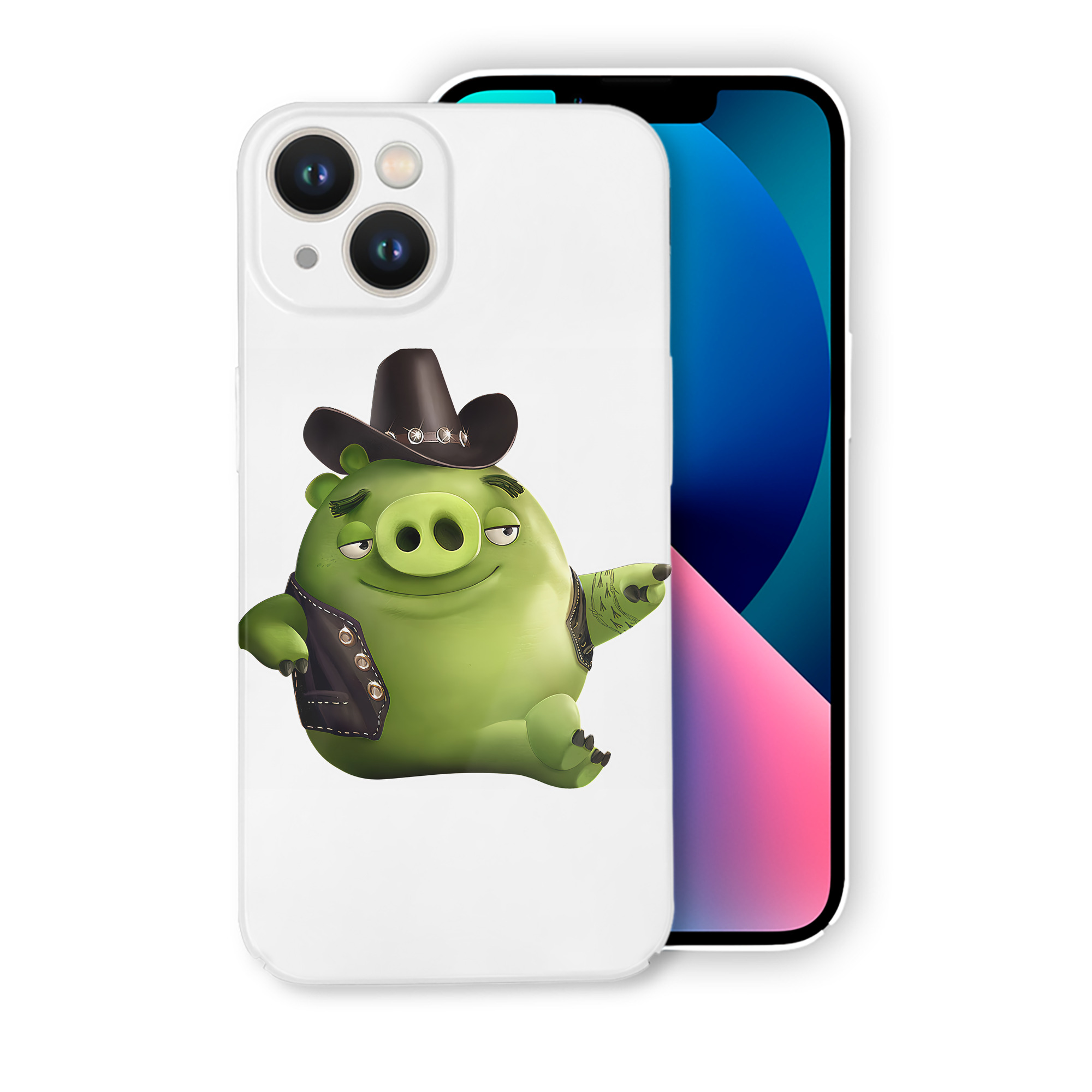 （画像用） Angry Birds アングリーバード 【iPhone 14シリーズ対応】ハードケース