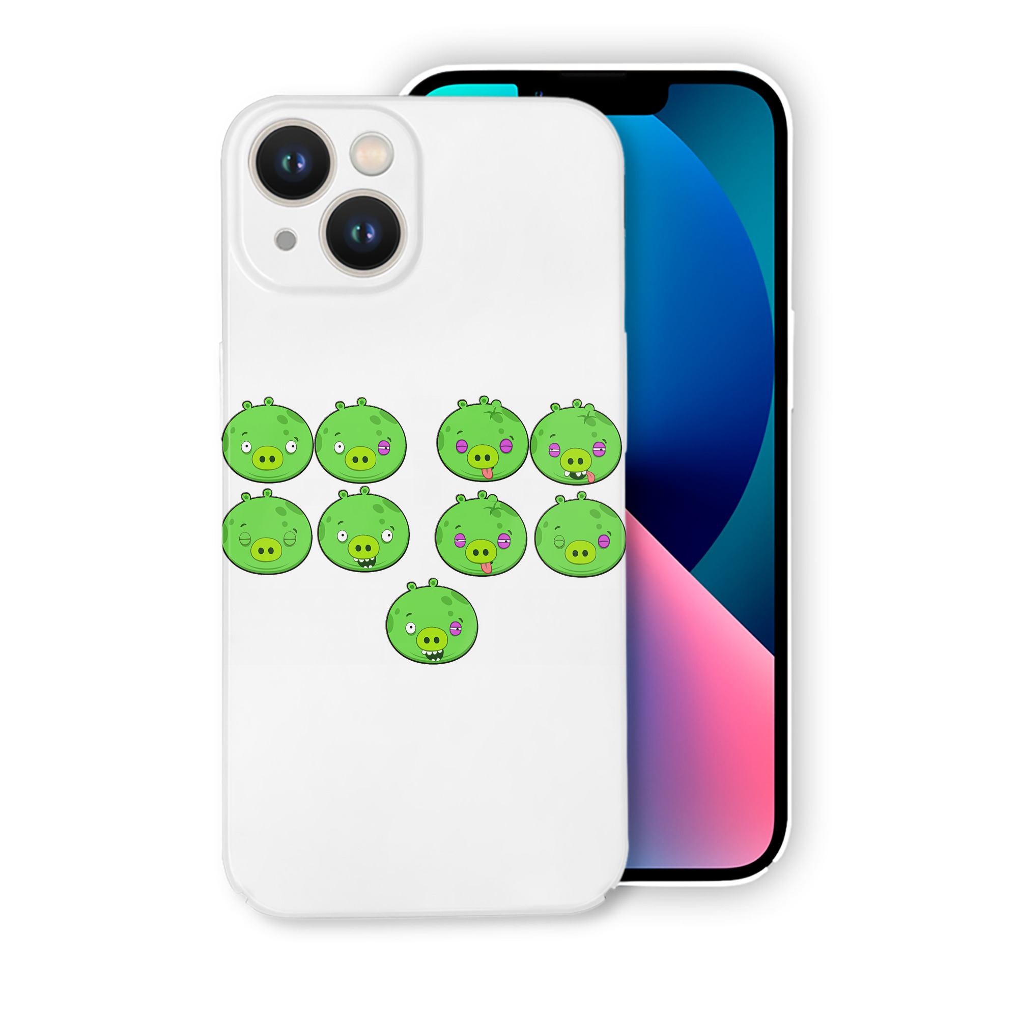 （画像用） Angry Birds アングリーバード 【iPhone 14シリーズ対応】ハードケース