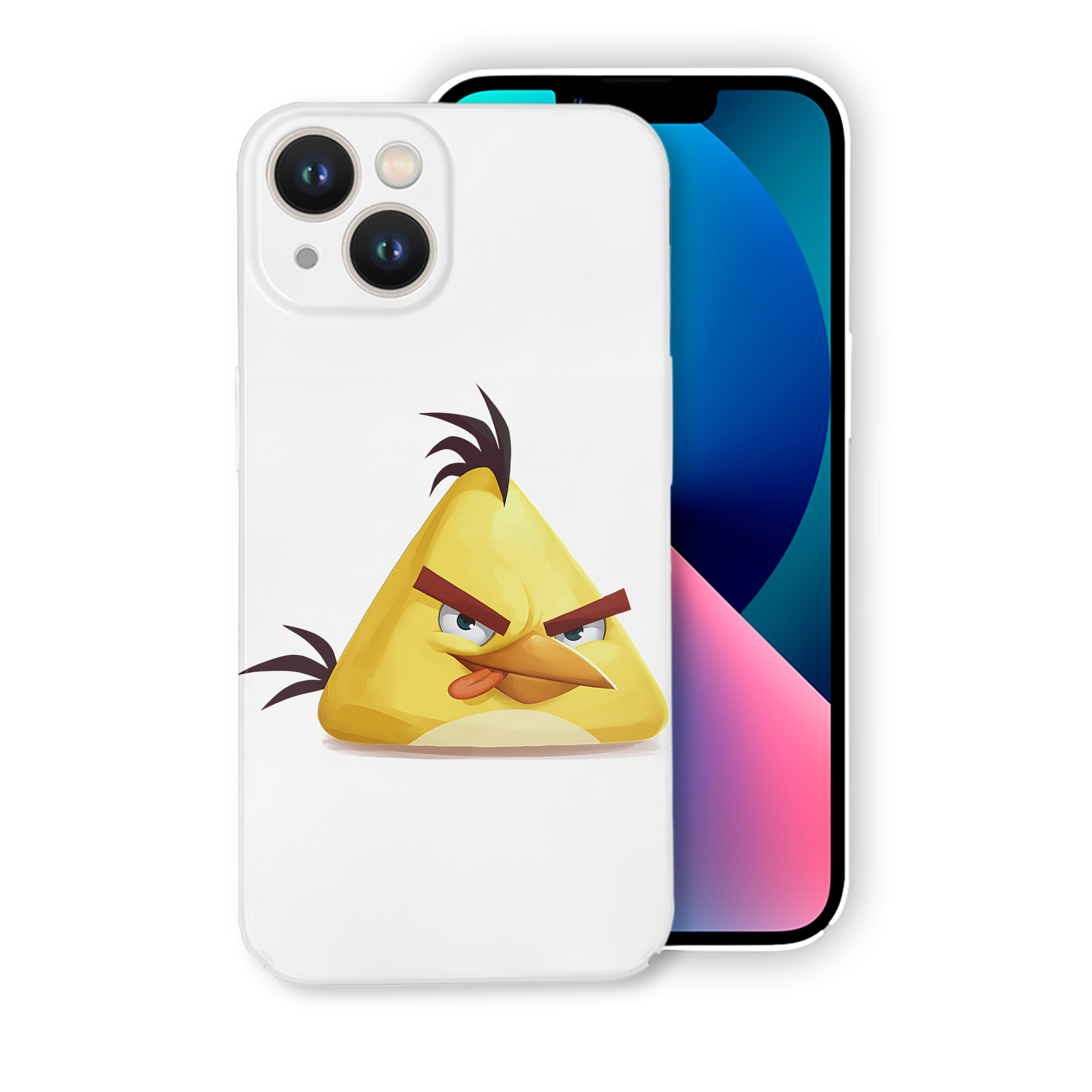 （画像用） Angry Birds アングリーバード 【iPhone 14シリーズ対応】ハードケース