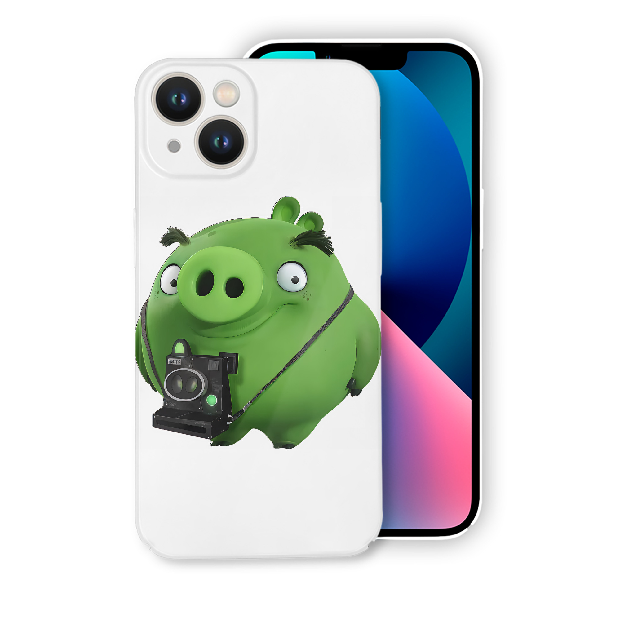 （画像用） Angry Birds アングリーバード 【iPhone 14シリーズ対応】ハードケース