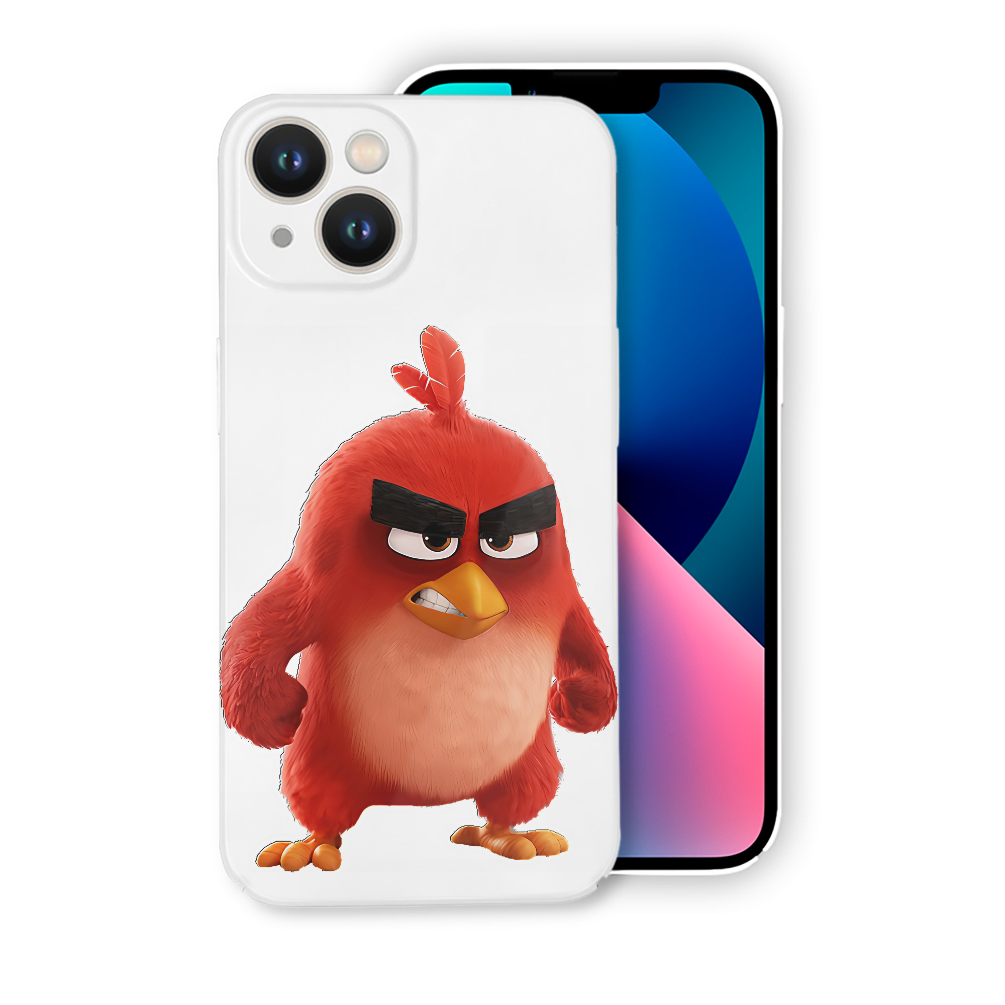 （画像用） Angry Birds アングリーバード 【iPhone 14シリーズ対応】ハードケース