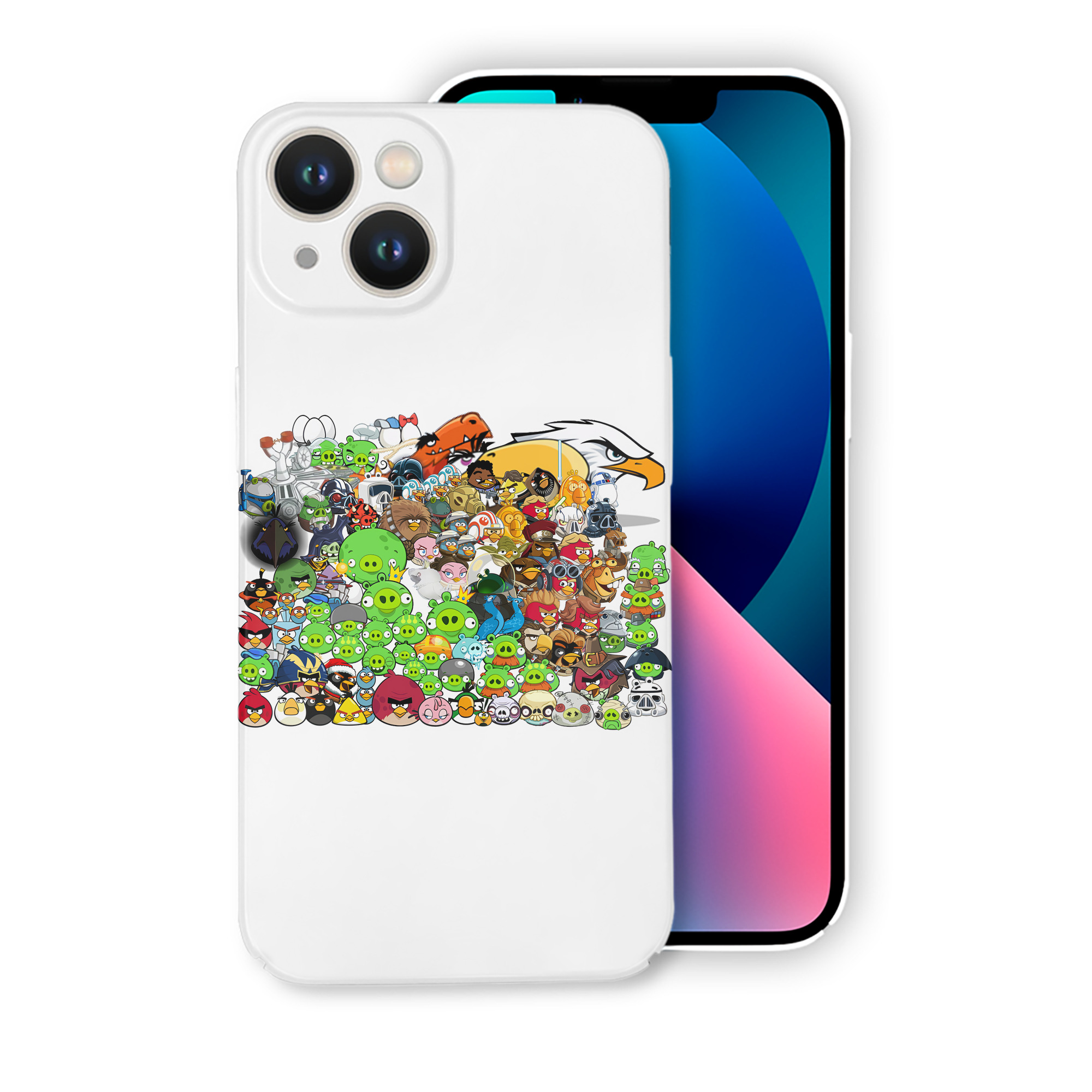 （画像用） Angry Birds アングリーバード 【iPhone 14シリーズ対応】ハードケース
