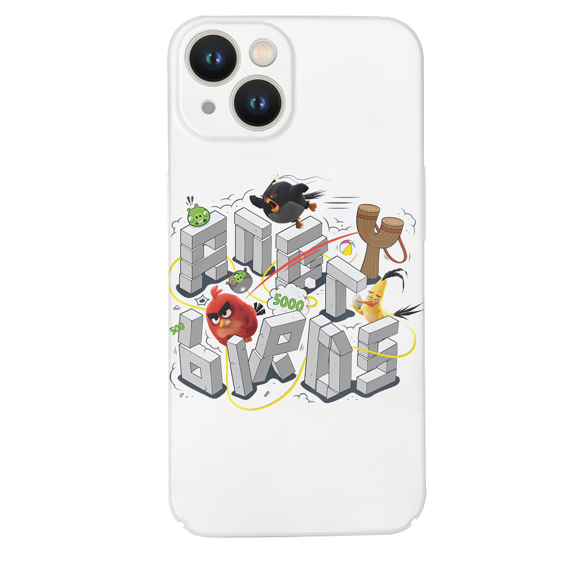 （画像用） Angry Birds アングリーバード 【iPhone 14シリーズ対応】ハードケース