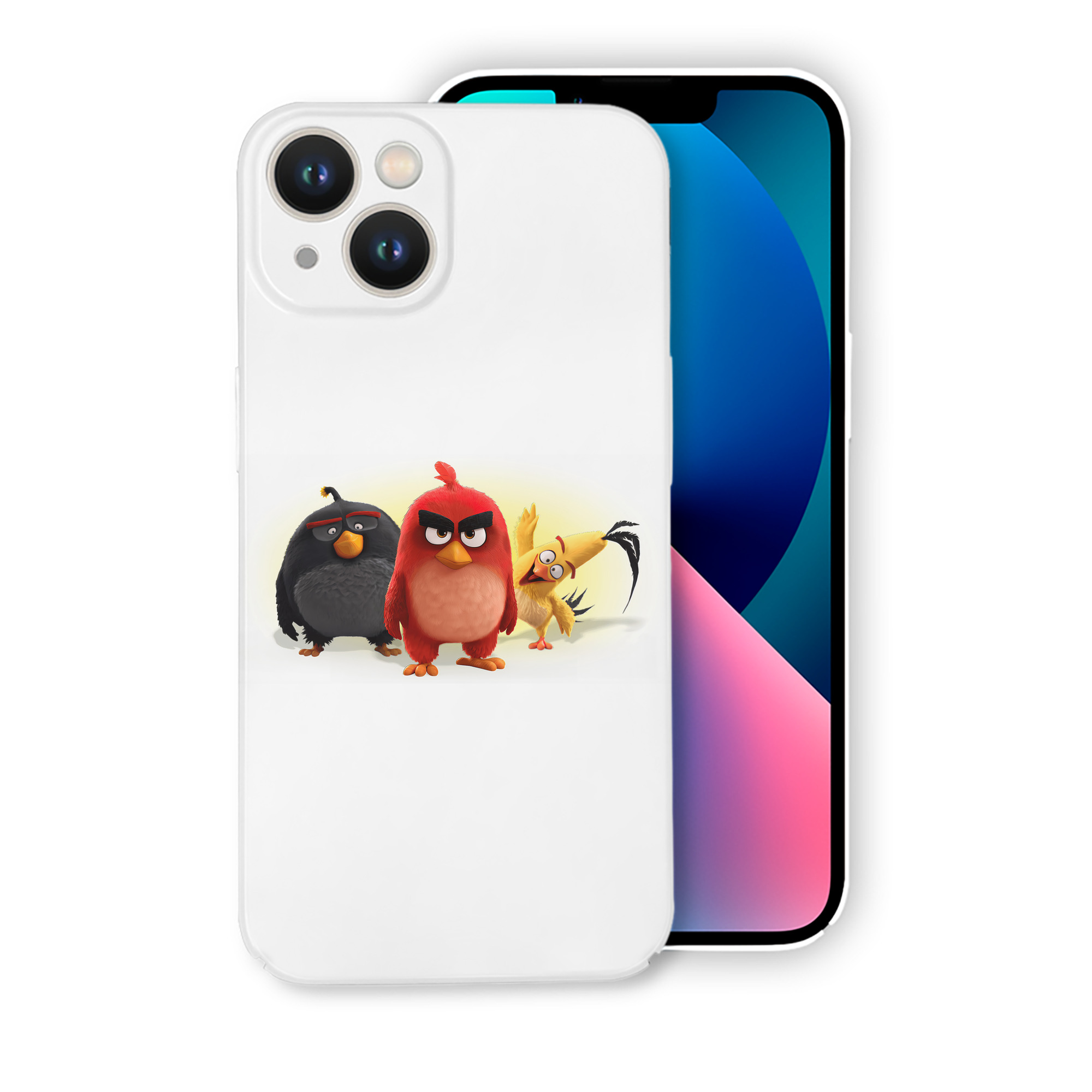 （画像用） Angry Birds アングリーバード 【iPhone 14シリーズ対応】ハードケース