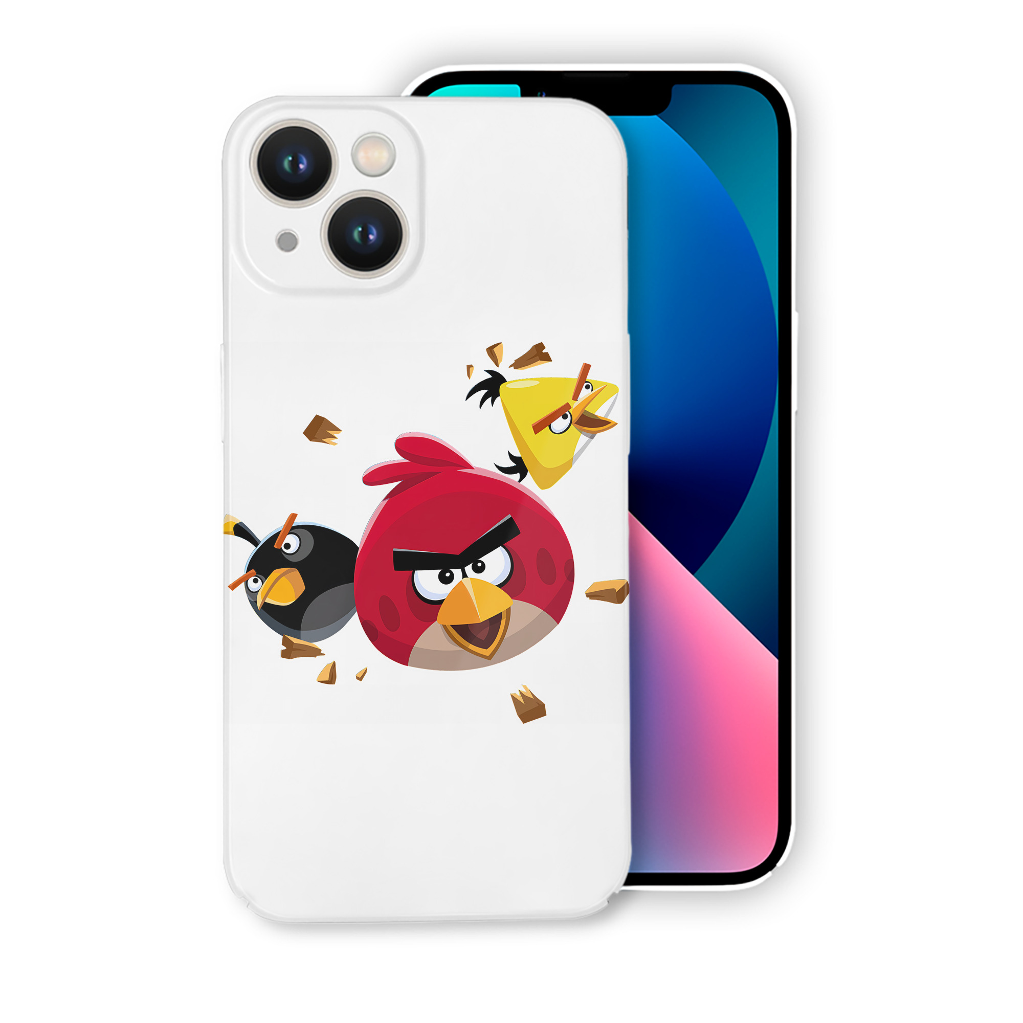 （画像用） Angry Birds アングリーバード 【iPhone 14シリーズ対応】ハードケース