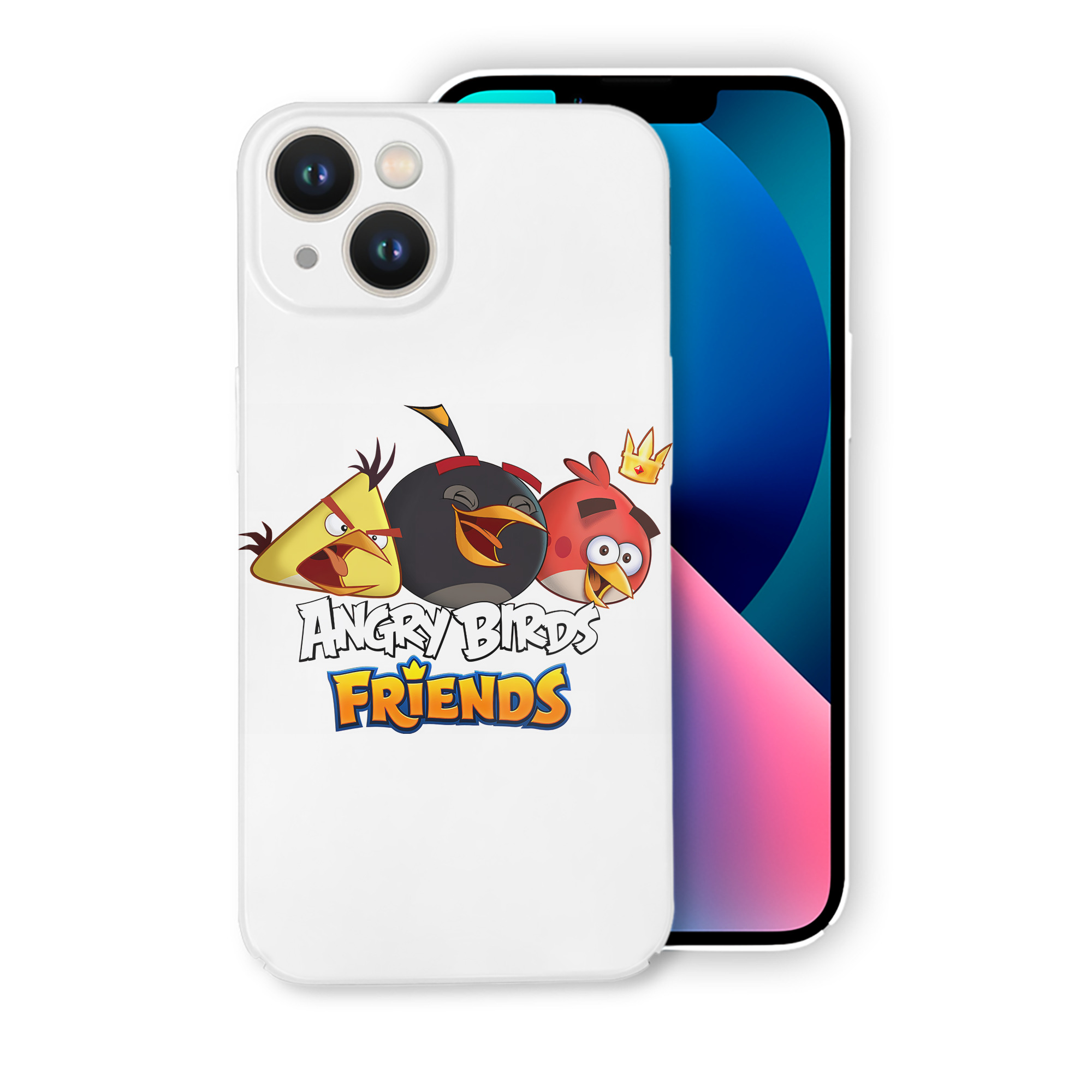 （画像用） Angry Birds アングリーバード 【iPhone 14シリーズ対応】ハードケース
