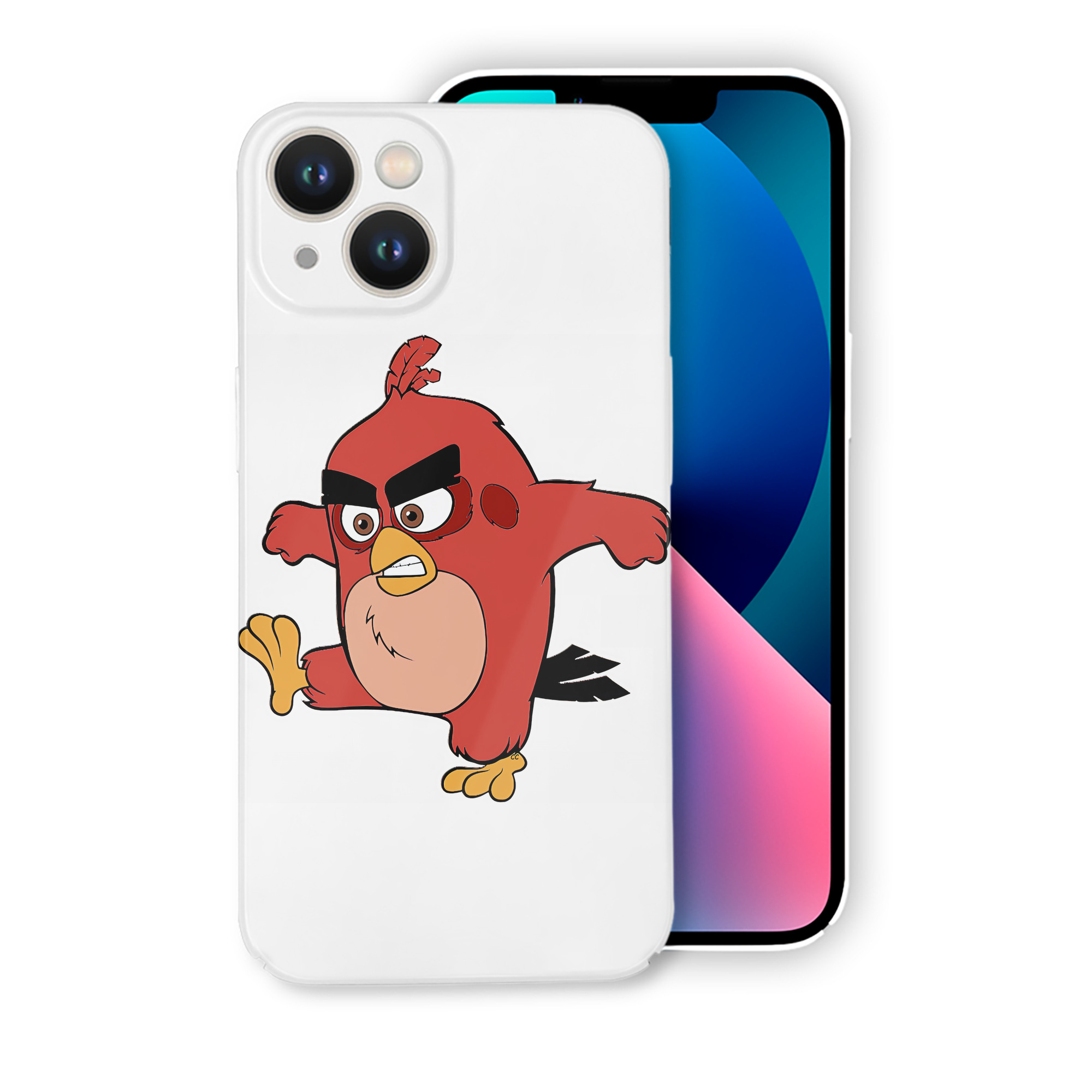 （画像用） Angry Birds アングリーバード 【iPhone 14シリーズ対応】ハードケース