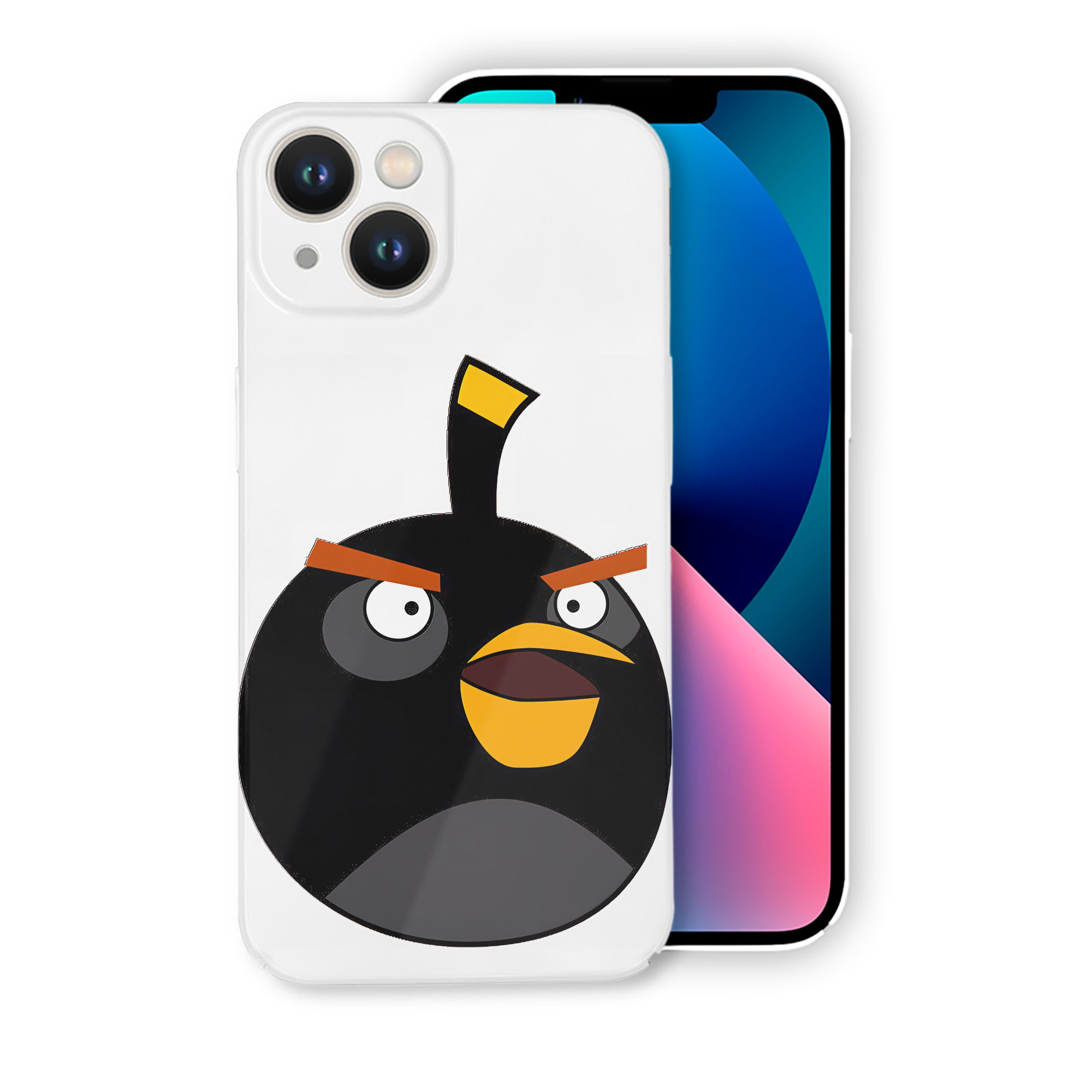 （画像用） Angry Birds アングリーバード 【iPhone 14シリーズ対応】ハードケース