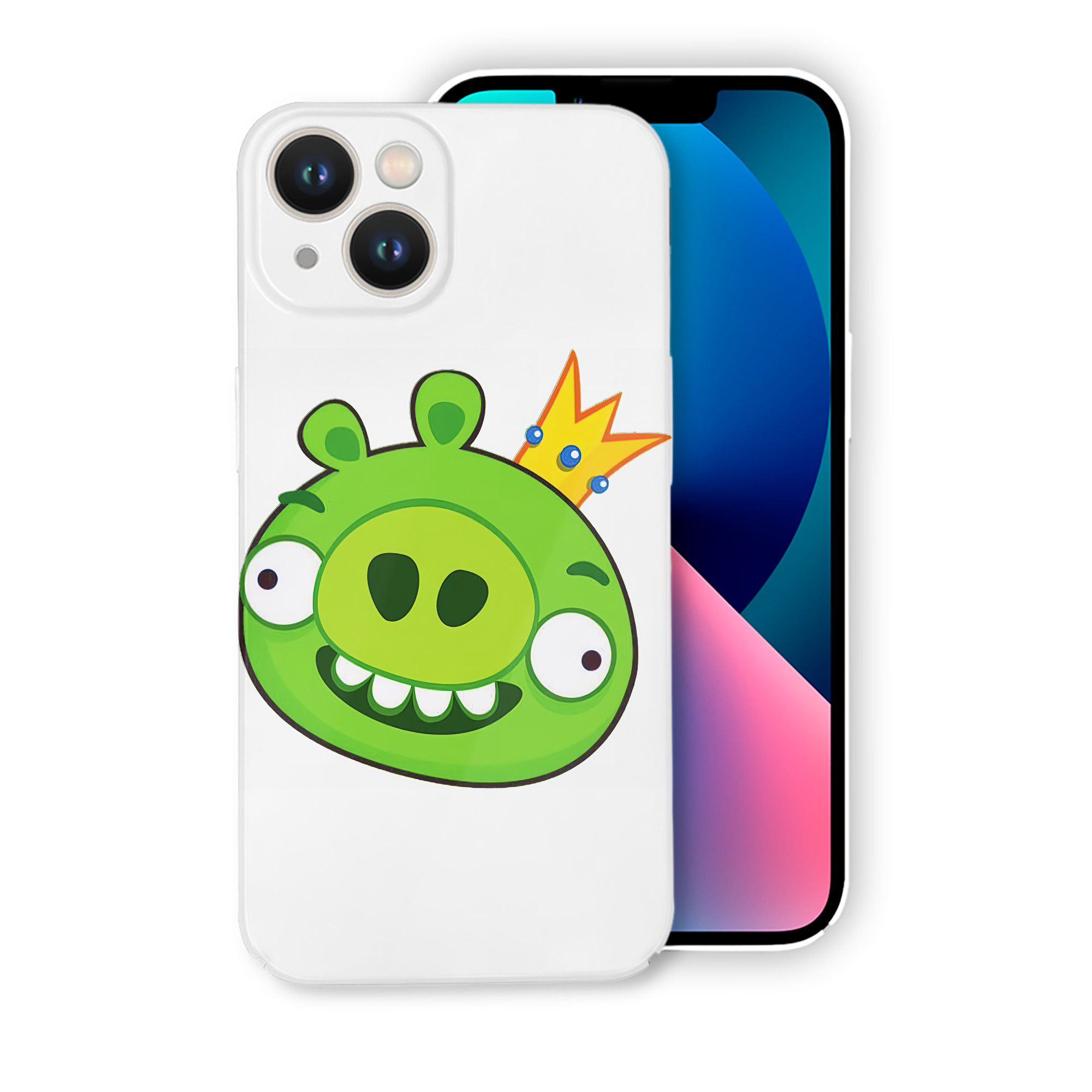 （画像用） Angry Birds アングリーバード 【iPhone 14シリーズ対応】ハードケース