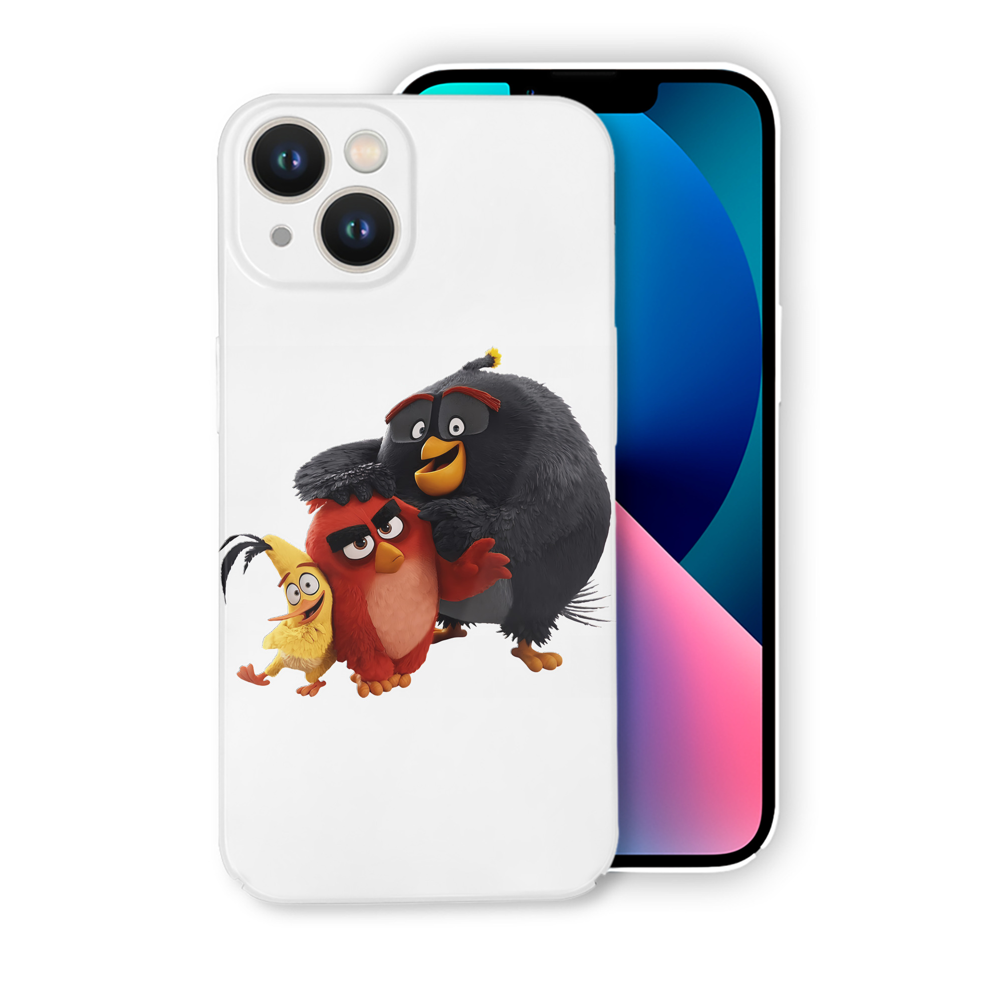 （画像用） Angry Birds アングリーバード 【iPhone 14シリーズ対応】ハードケース