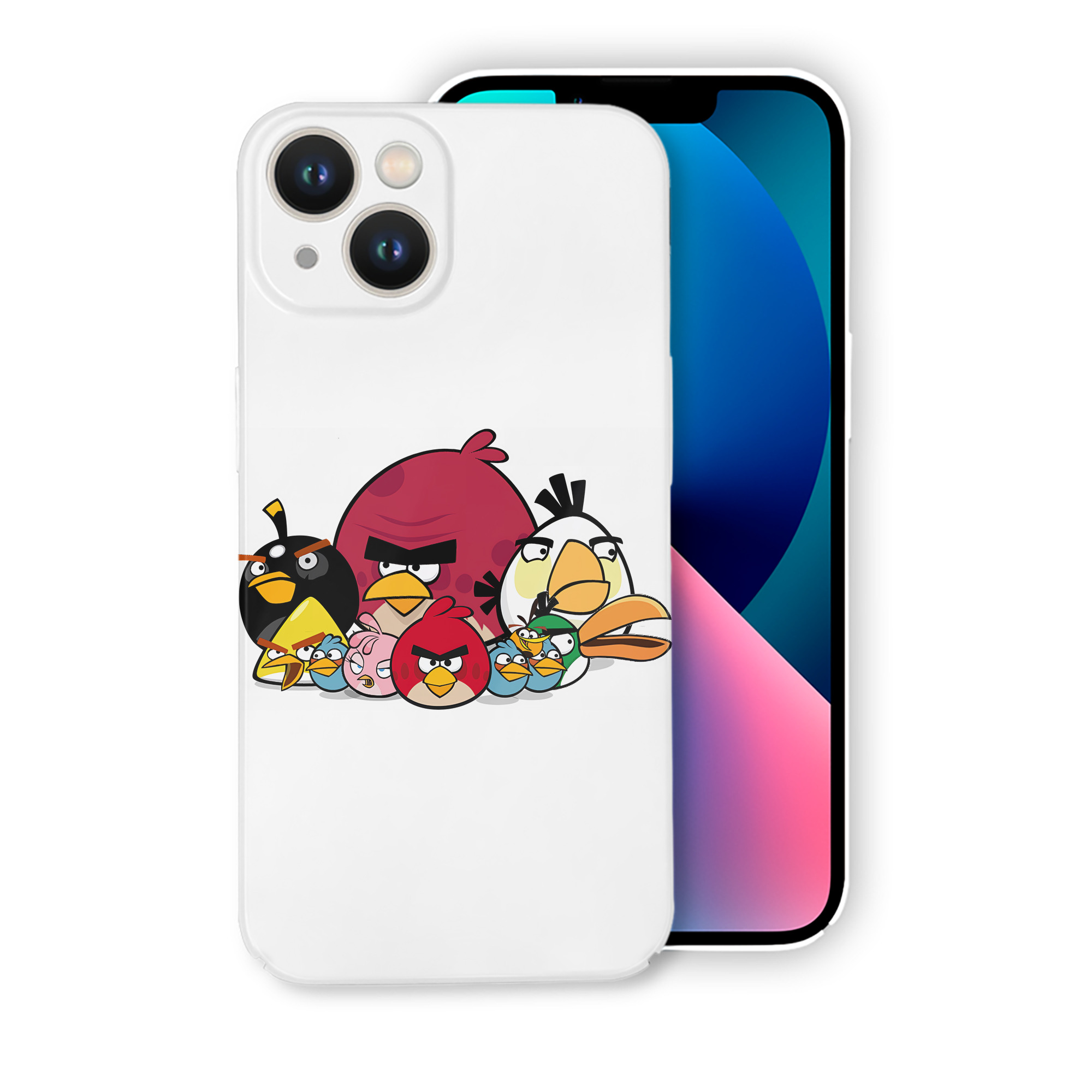 （画像用） Angry Birds アングリーバード 【iPhone 14シリーズ対応】ハードケース