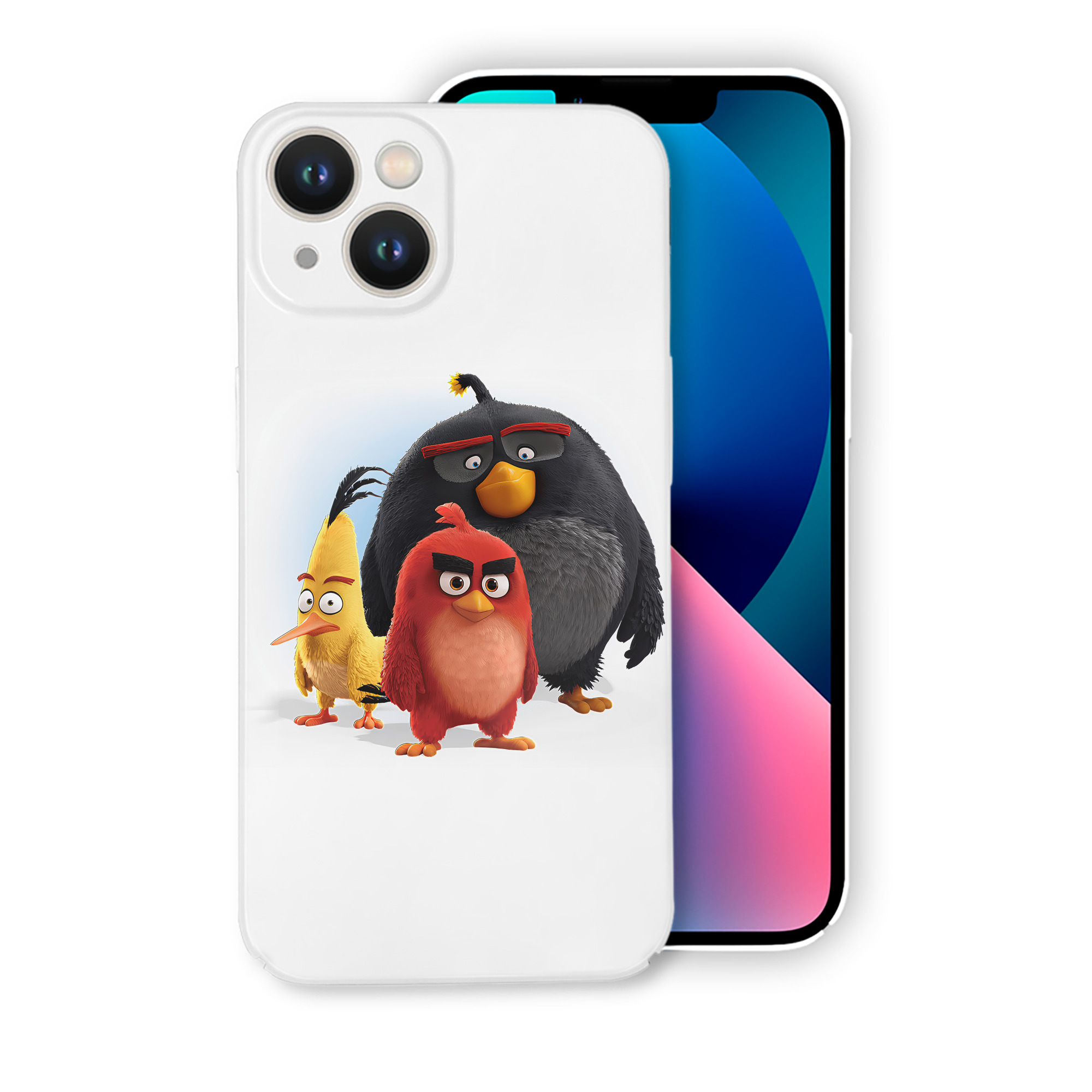 （画像用） Angry Birds アングリーバード 【iPhone 14シリーズ対応】ハードケース