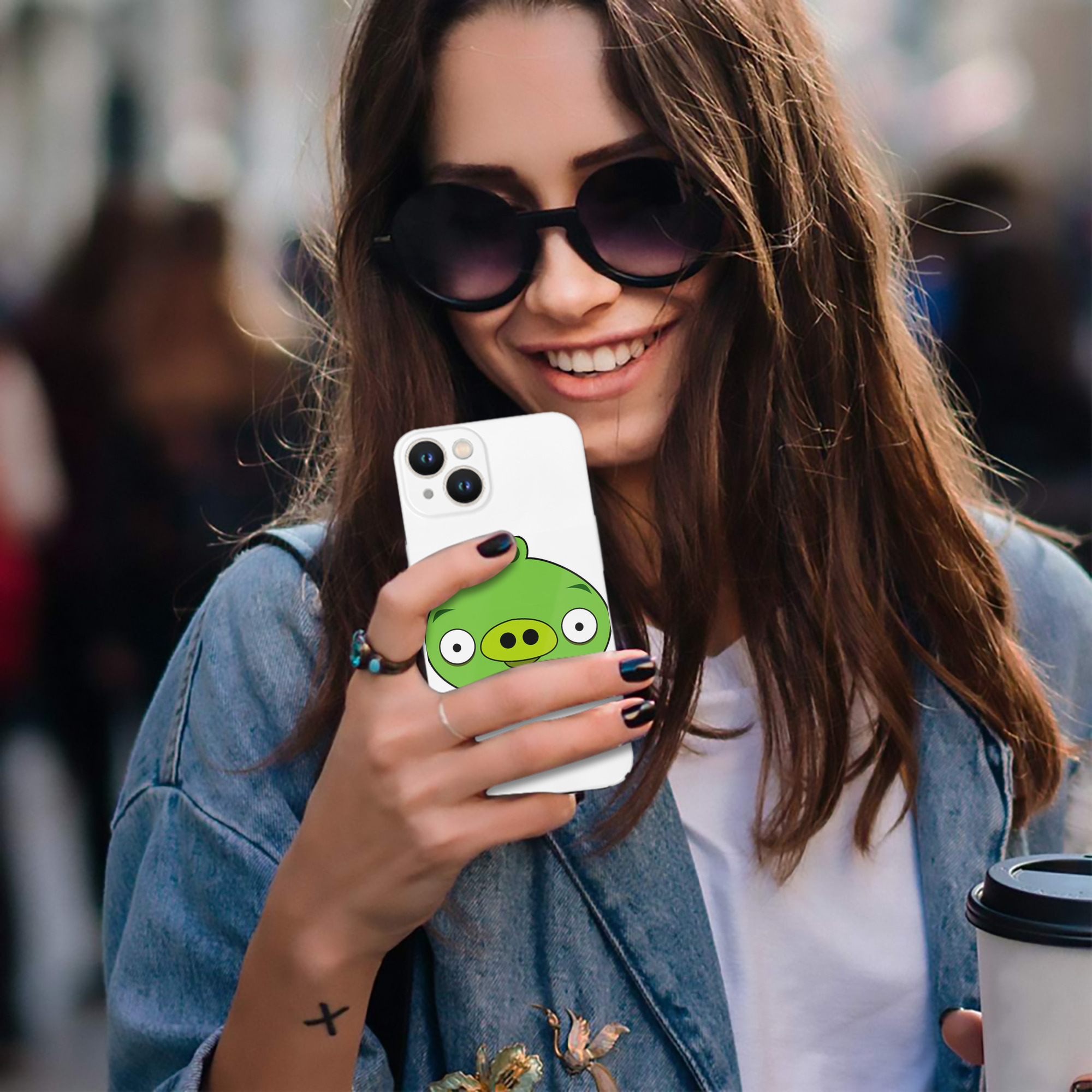 （画像用） Angry Birds アングリーバード 【iPhone 14シリーズ対応】ハードケース