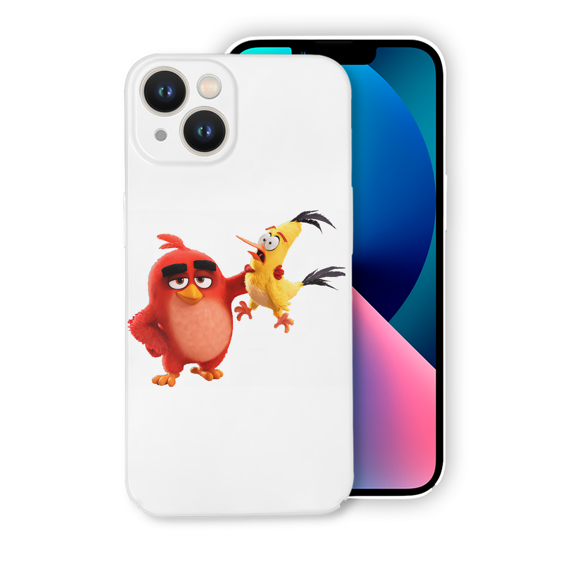 （画像用） Angry Birds アングリーバード 【iPhone 14シリーズ対応】ハードケース
