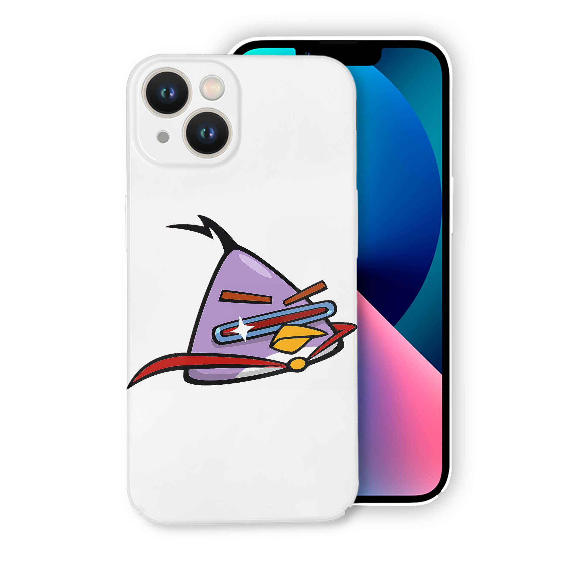 （画像用） Angry Birds アングリーバード 【iPhone 14シリーズ対応】ハードケース