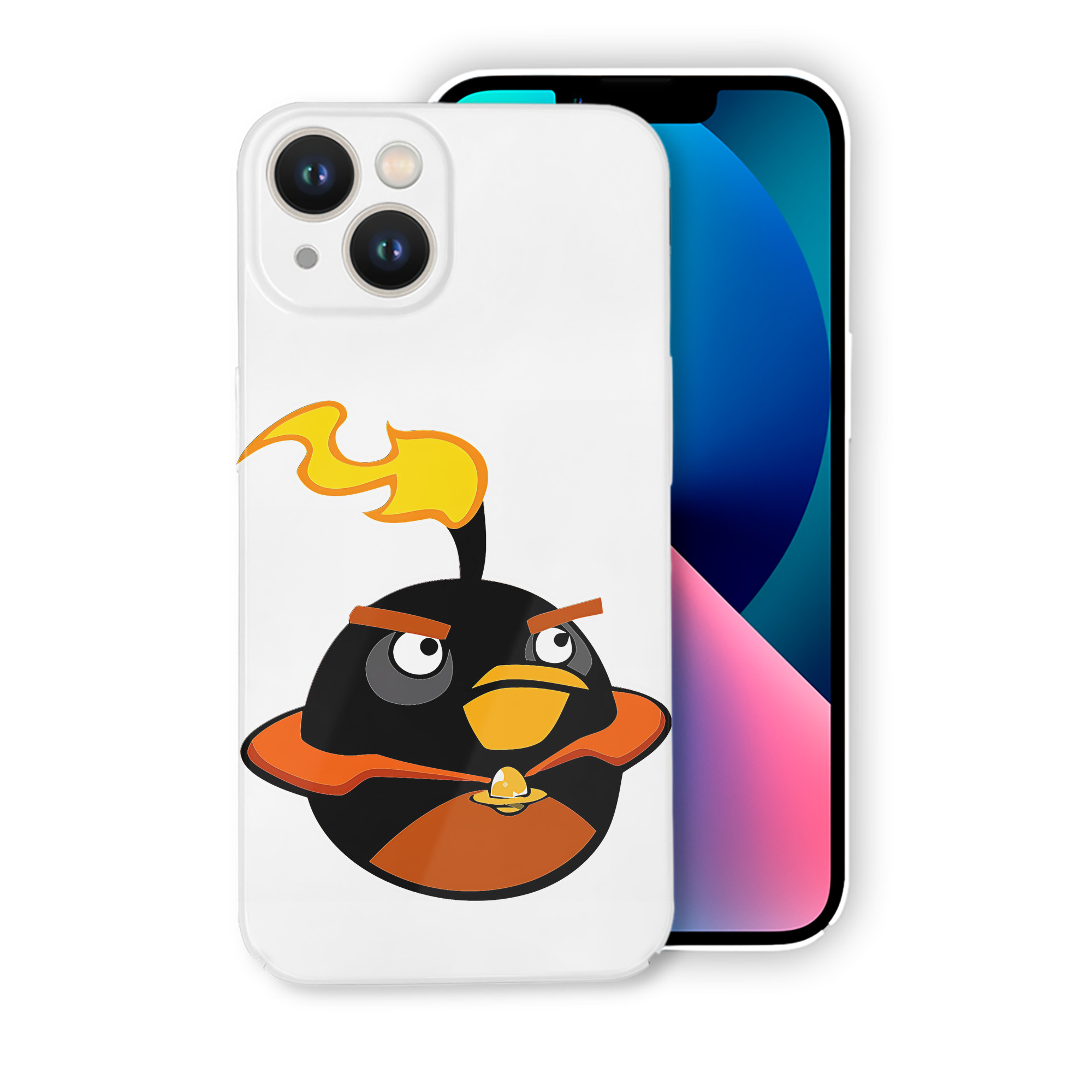（画像用） Angry Birds アングリーバード 【iPhone 14シリーズ対応】ハードケース
