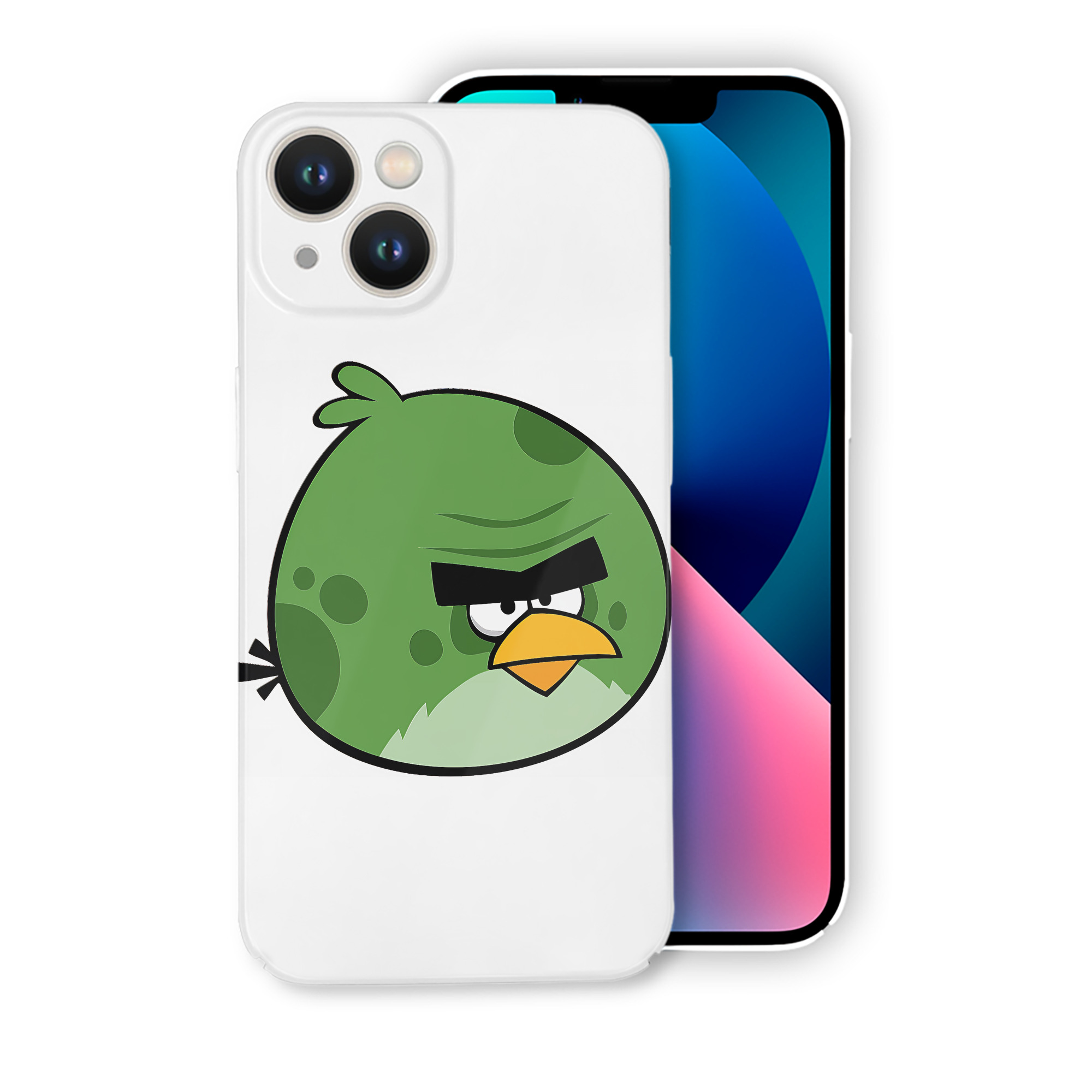 （画像用） Angry Birds アングリーバード 【iPhone 14シリーズ対応】ハードケース