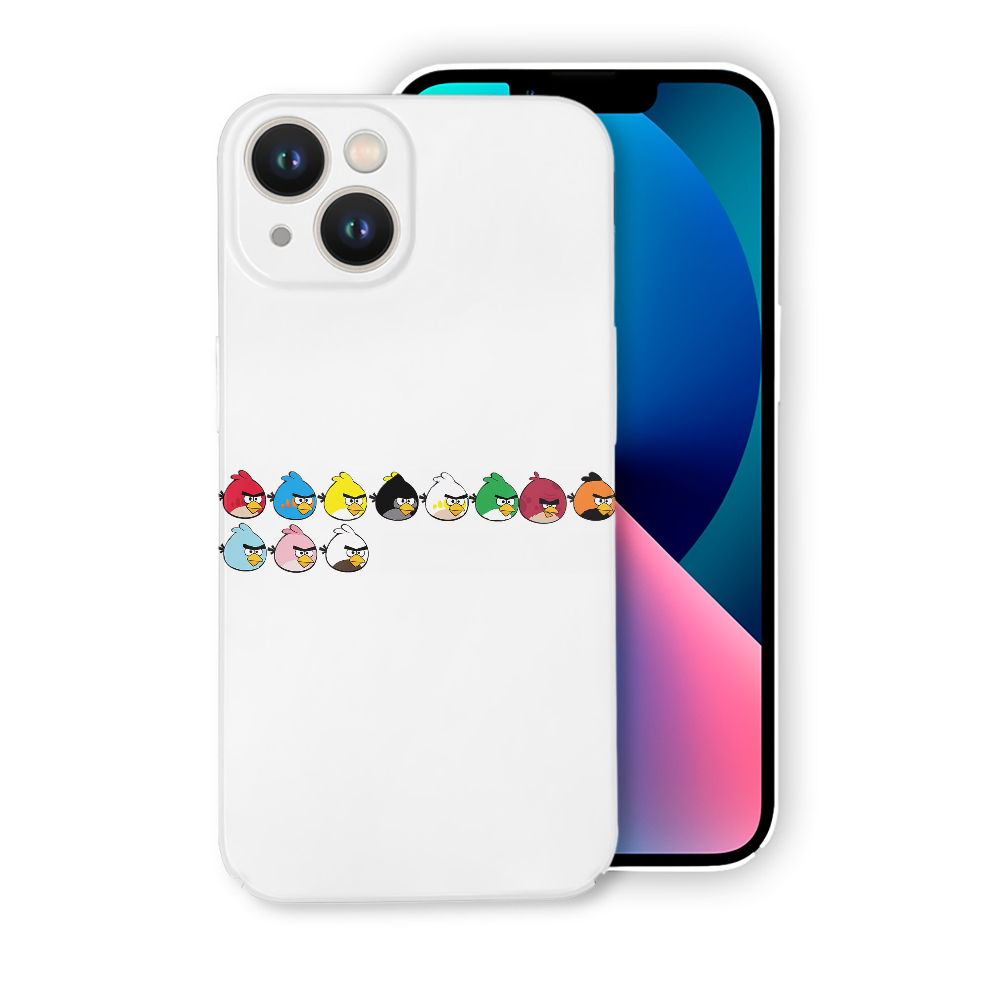 （画像用） Angry Birds アングリーバード 【iPhone 14シリーズ対応】ハードケース