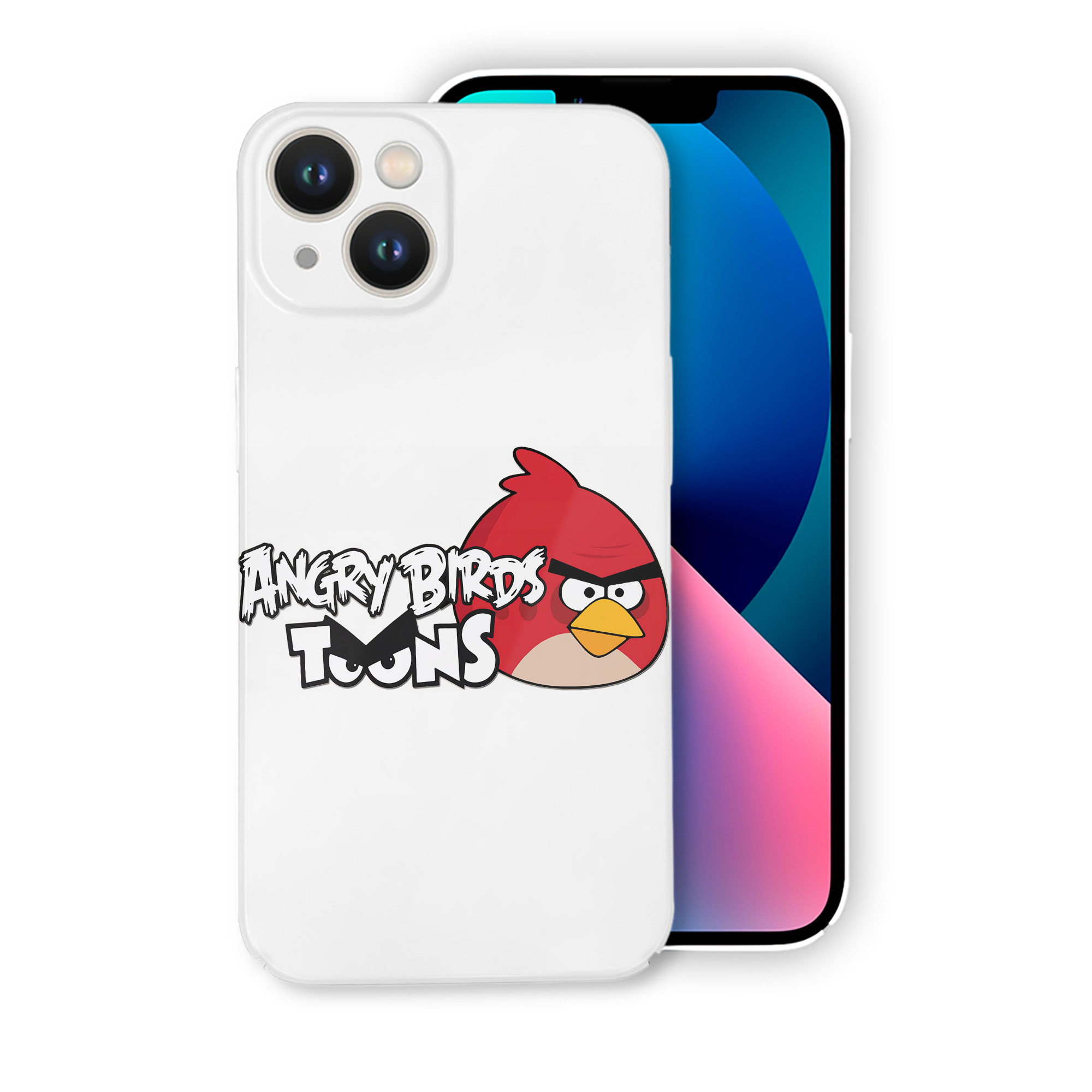 （画像用） Angry Birds アングリーバード 【iPhone 14シリーズ対応】ハードケース