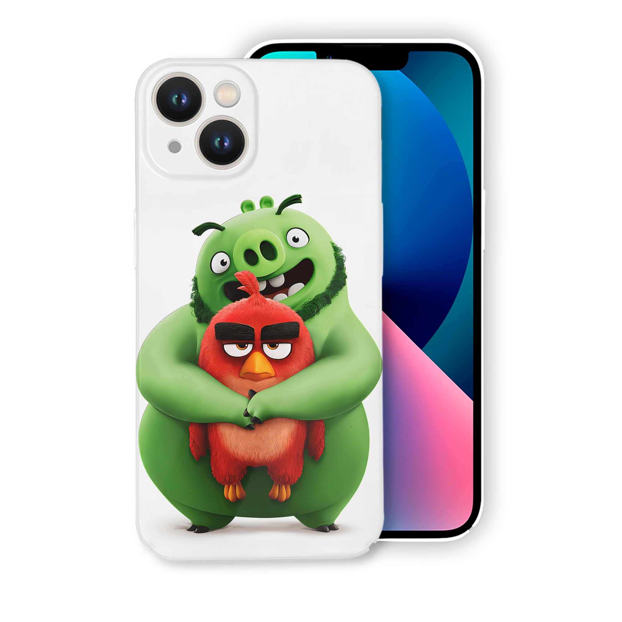 （画像用） Angry Birds アングリーバード 【iPhone 14シリーズ対応】ハードケース