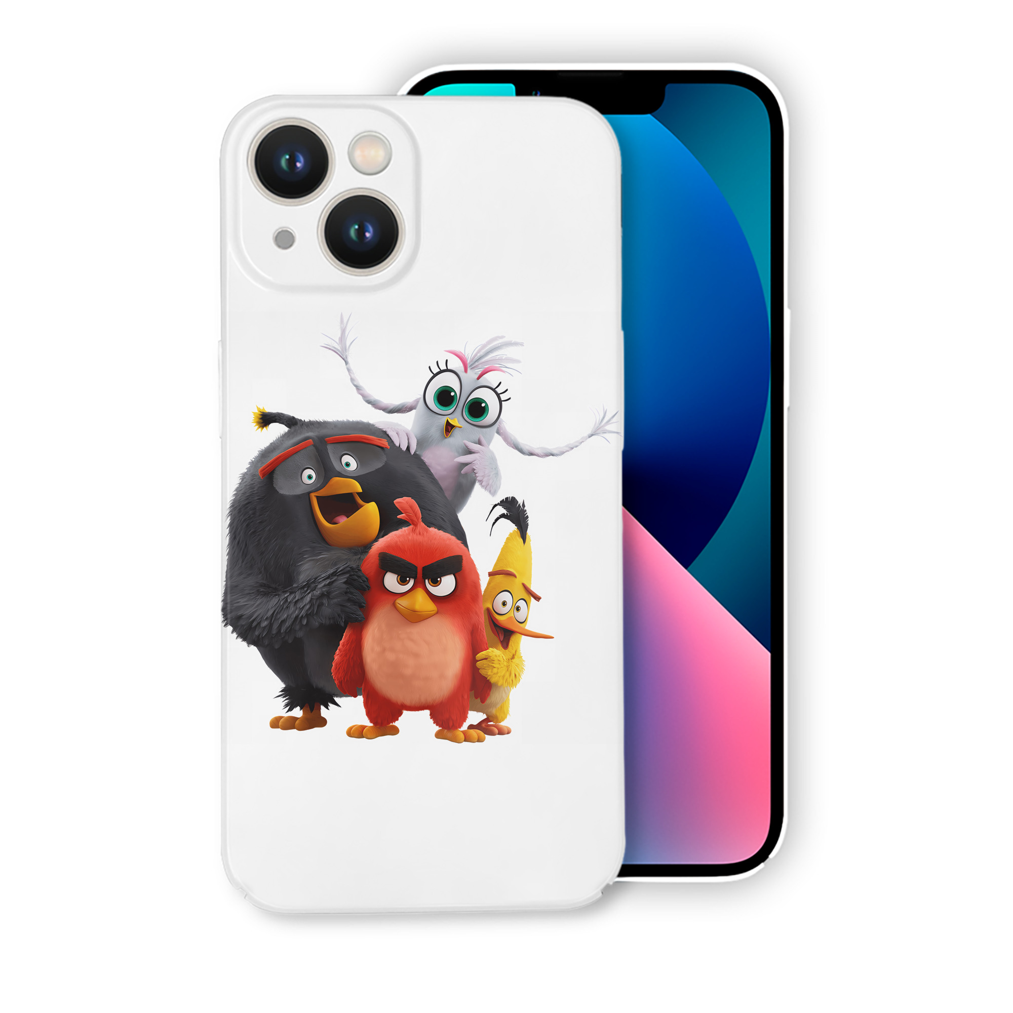 （画像用） Angry Birds アングリーバード 【iPhone 14シリーズ対応】ハードケース