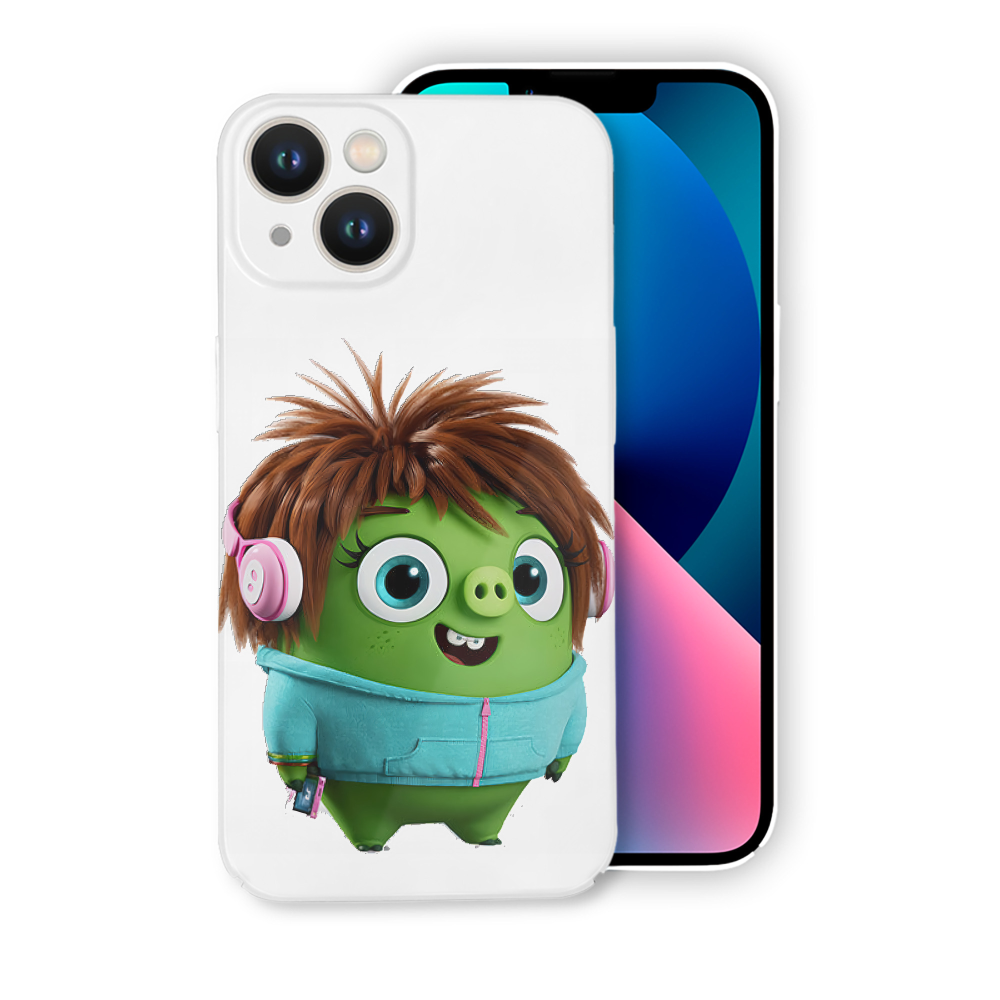 （画像用） Angry Birds アングリーバード 【iPhone 14シリーズ対応】ハードケース