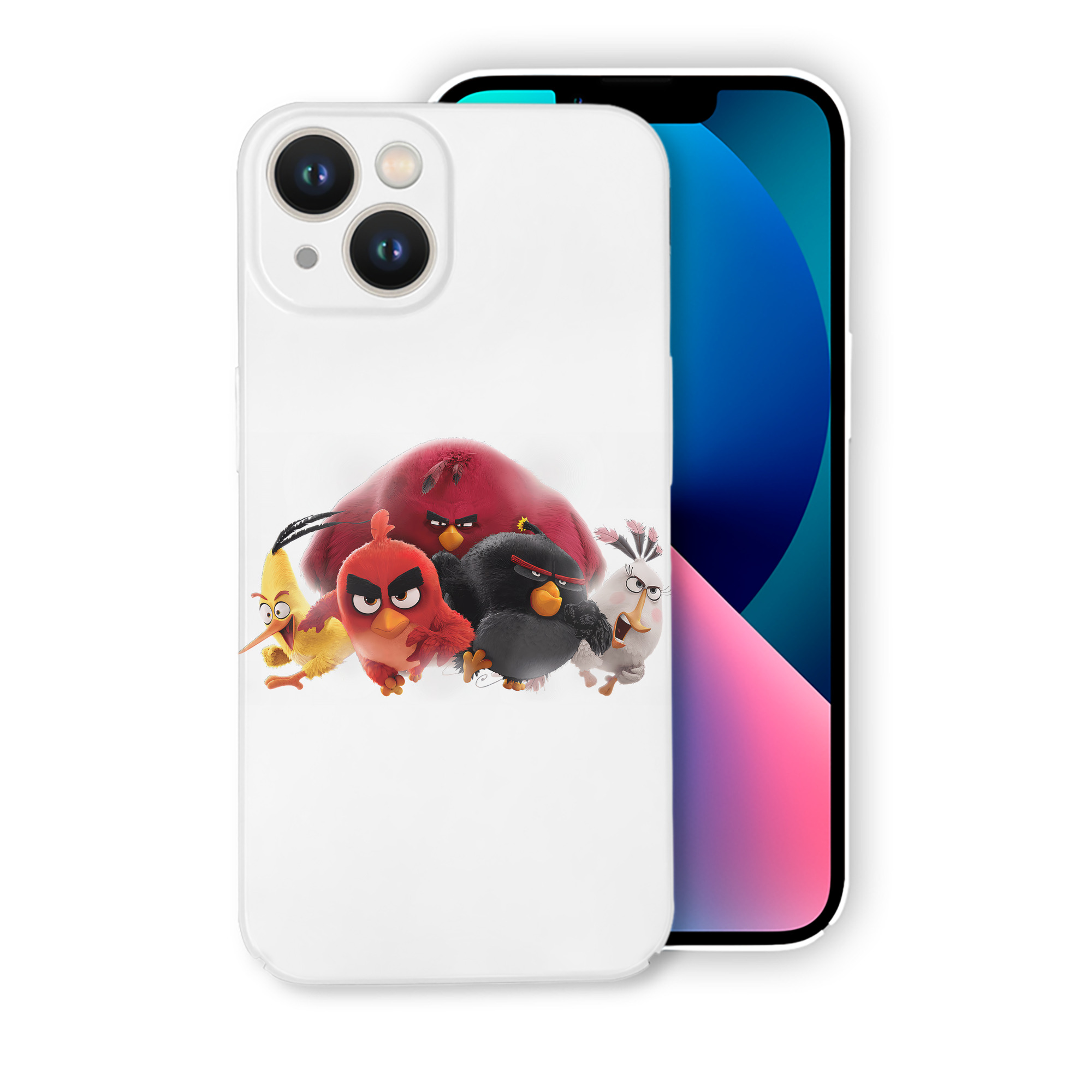 （画像用） Angry Birds アングリーバード 【iPhone 14シリーズ対応】ハードケース