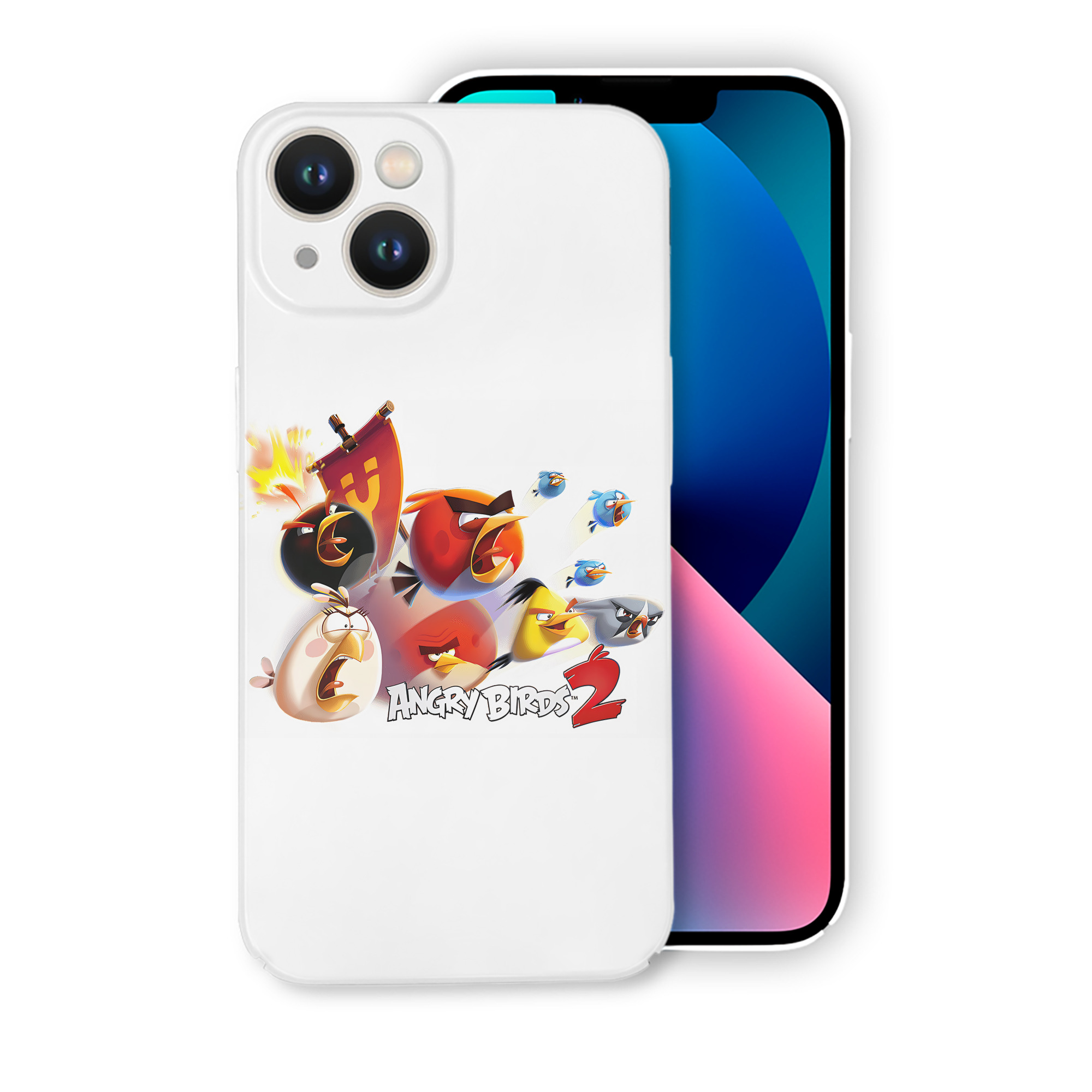 （画像用） Angry Birds アングリーバード 【iPhone 14シリーズ対応】ハードケース
