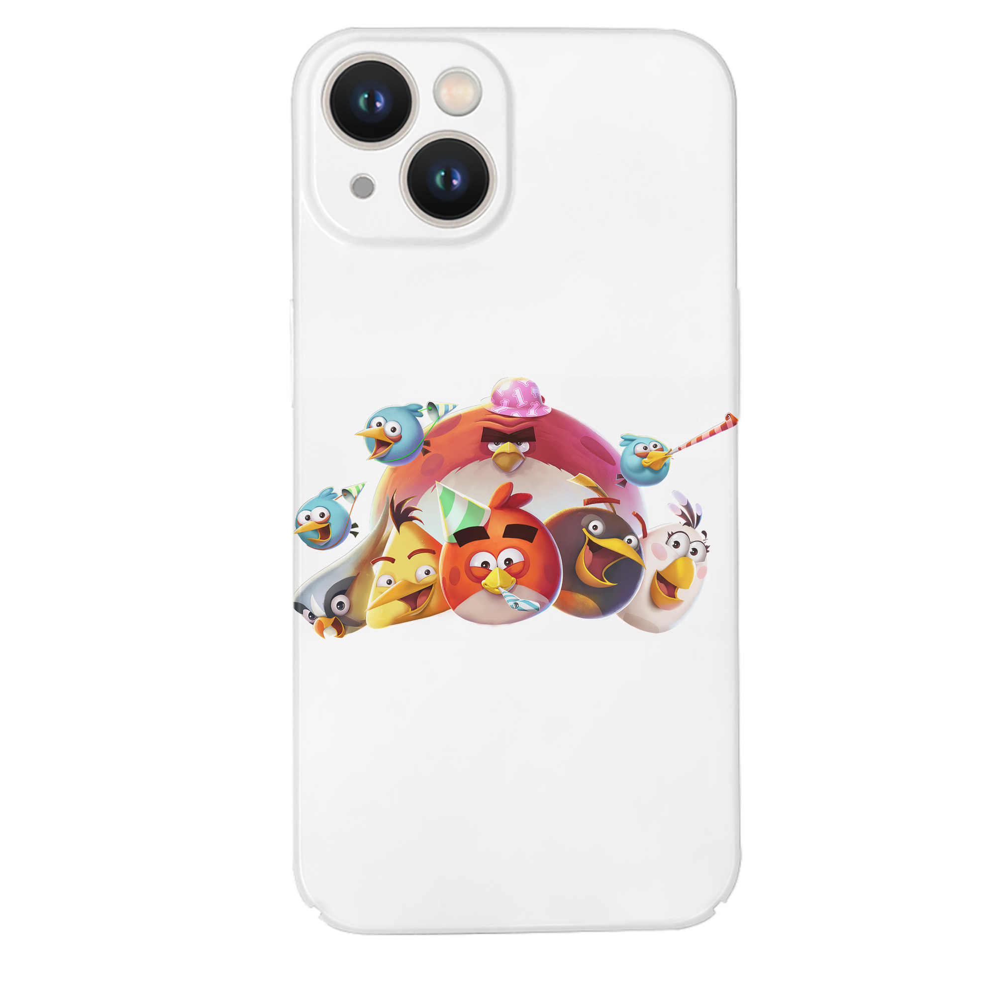 （画像用） Angry Birds アングリーバード 【iPhone 14シリーズ対応】ハードケース