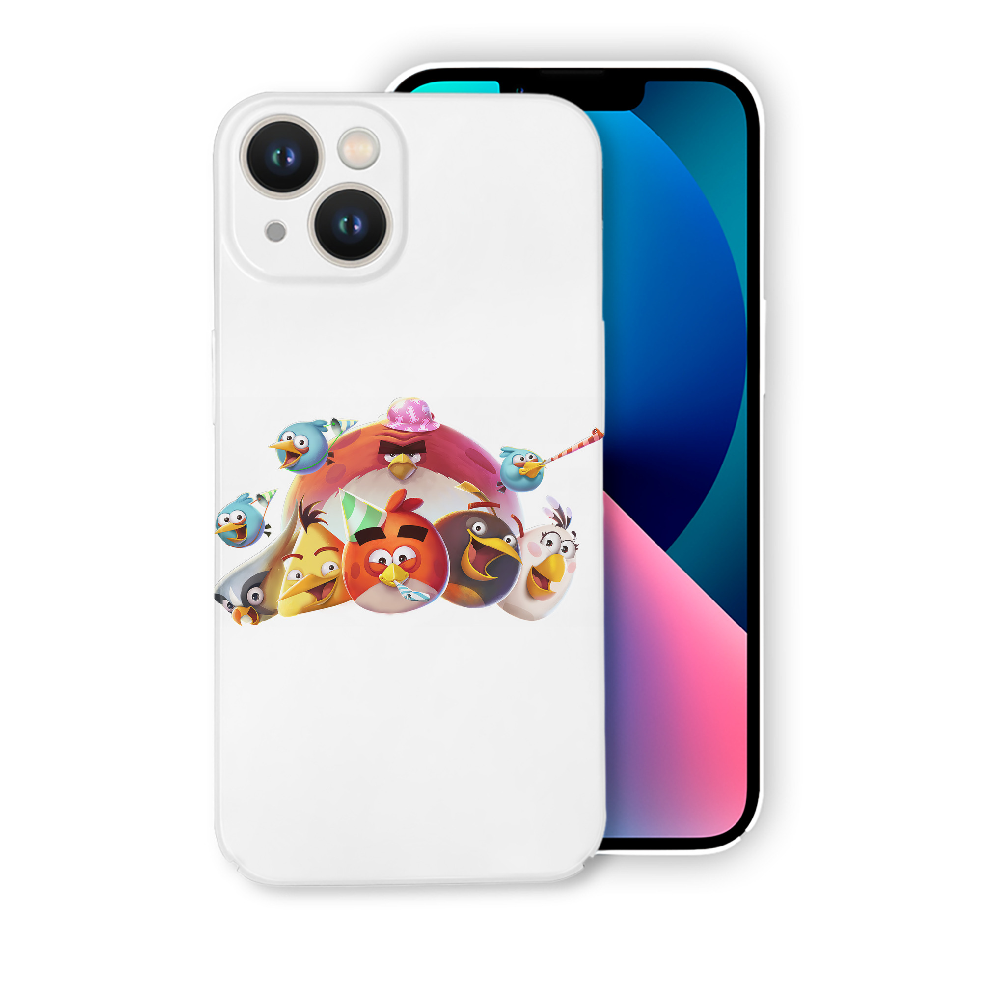 （画像用） Angry Birds アングリーバード 【iPhone 14シリーズ対応】ハードケース