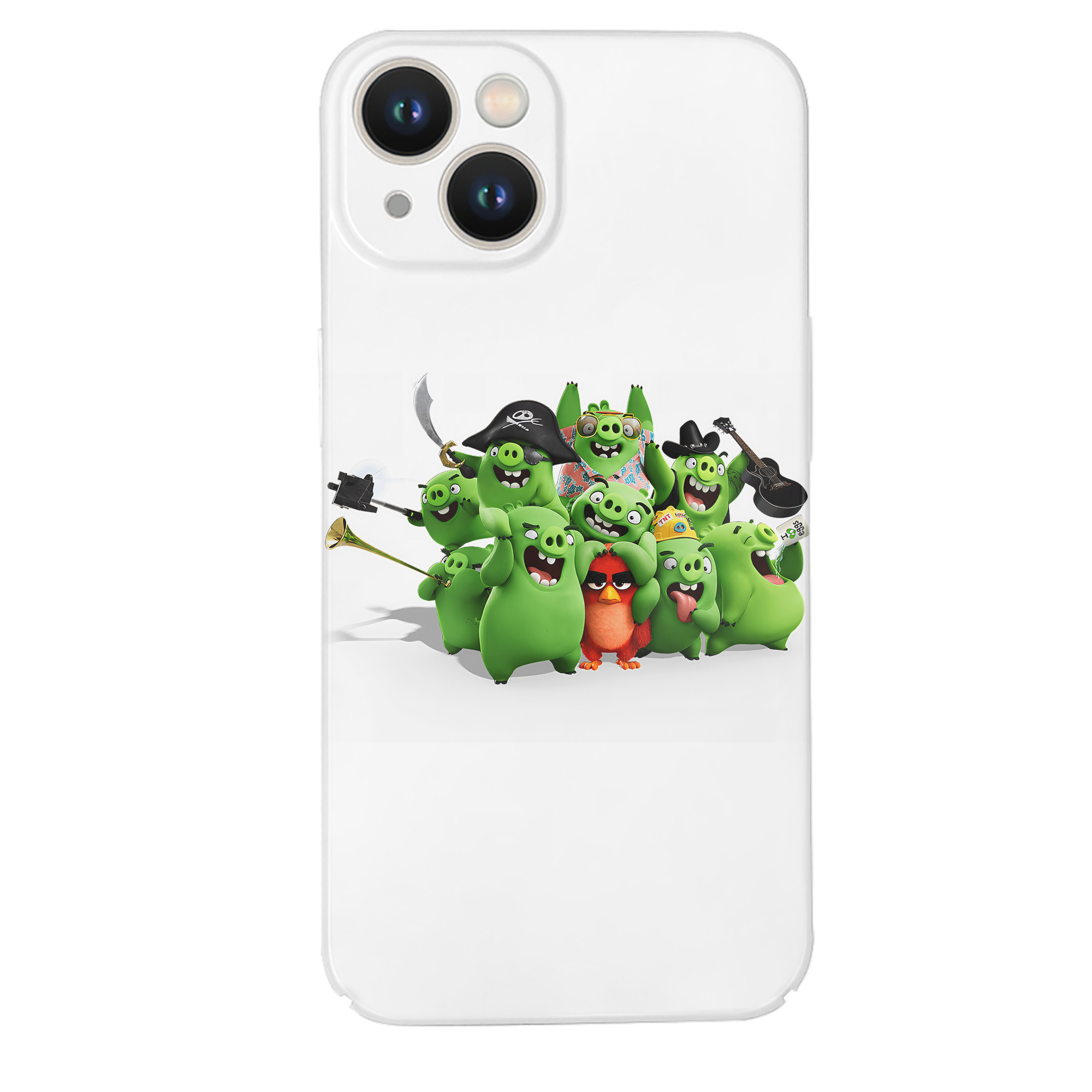 （画像用） Angry Birds アングリーバード 【iPhone 14シリーズ対応】ハードケース