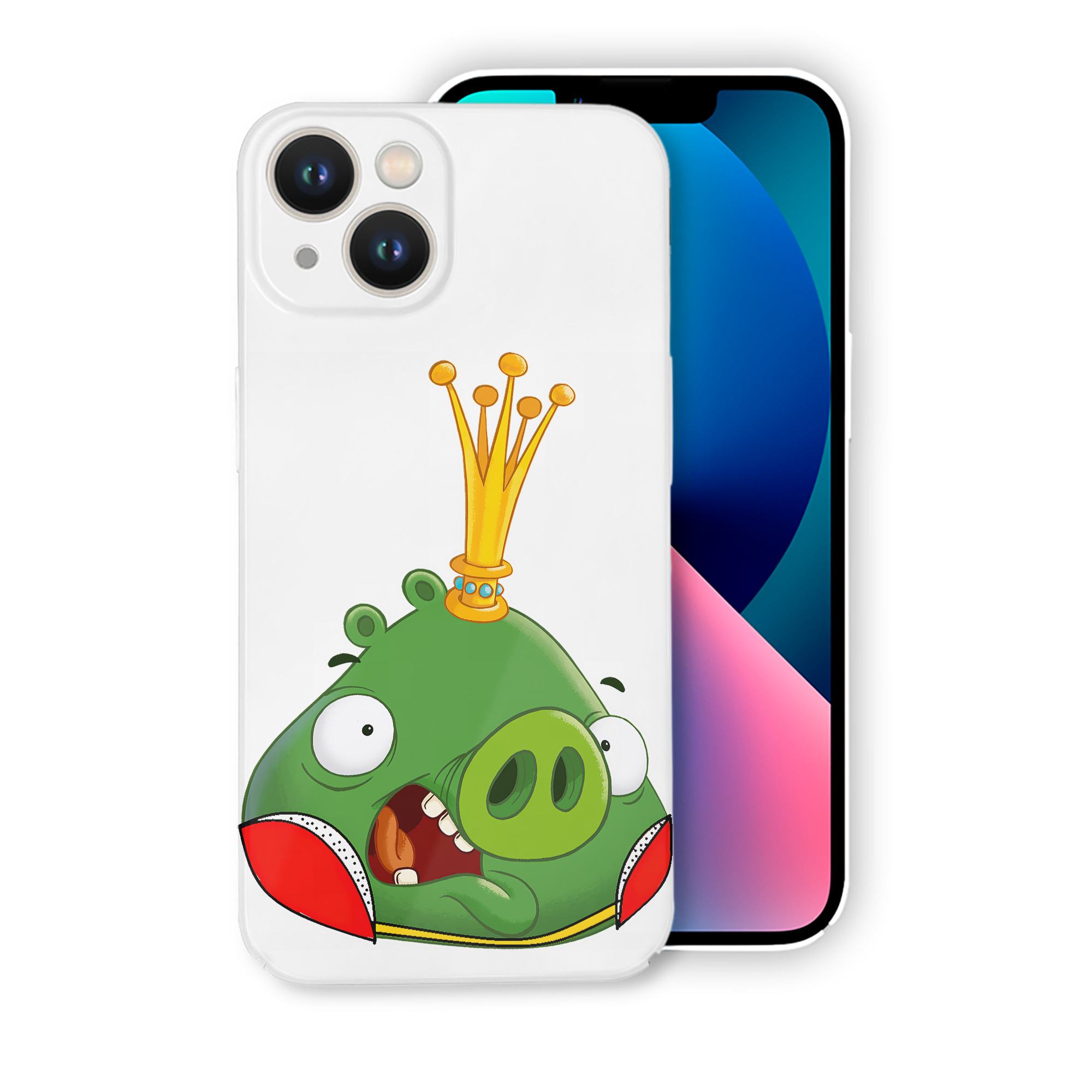 （画像用） Angry Birds アングリーバード 【iPhone 14シリーズ対応】ハードケース
