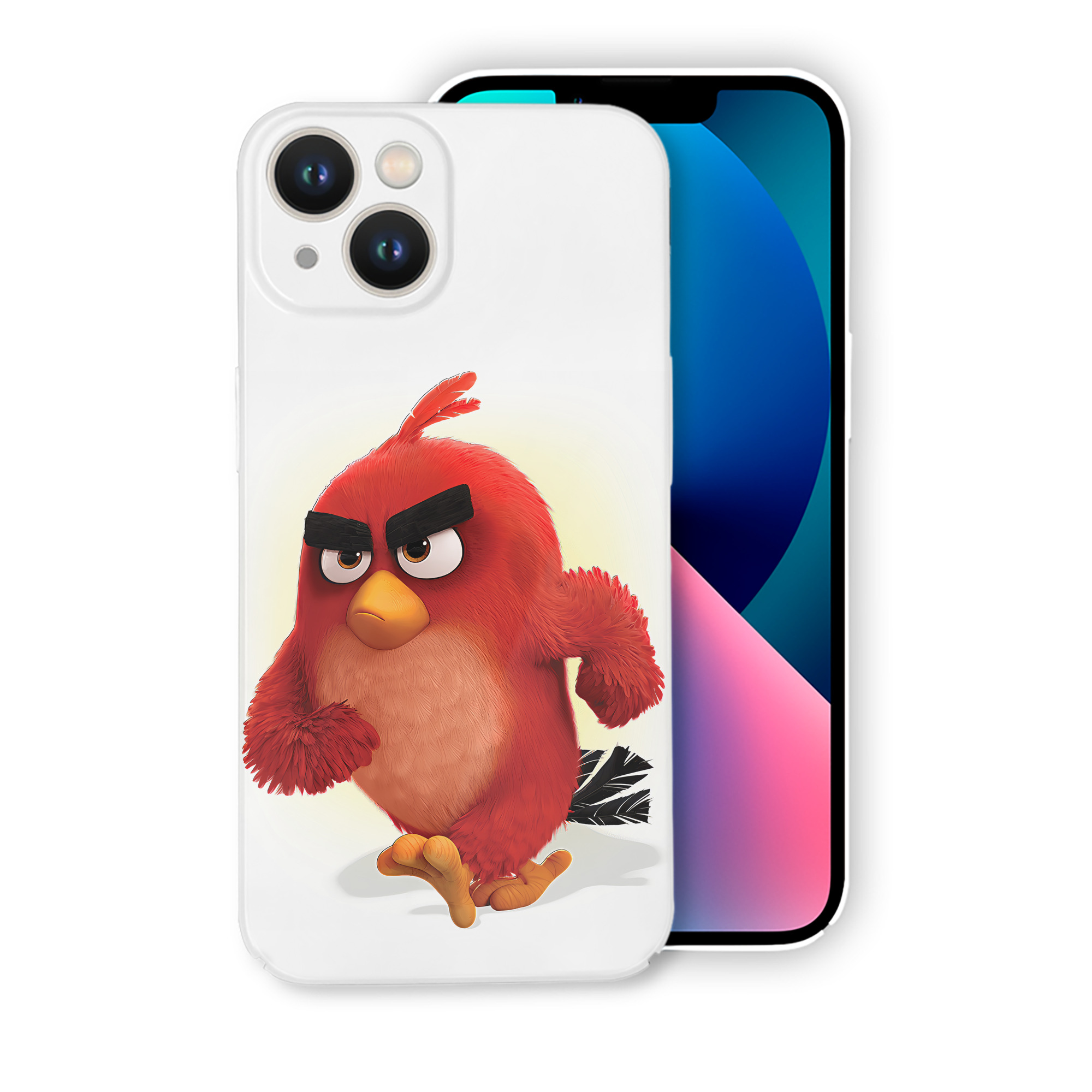（画像用） Angry Birds アングリーバード 【iPhone 14シリーズ対応】ハードケース